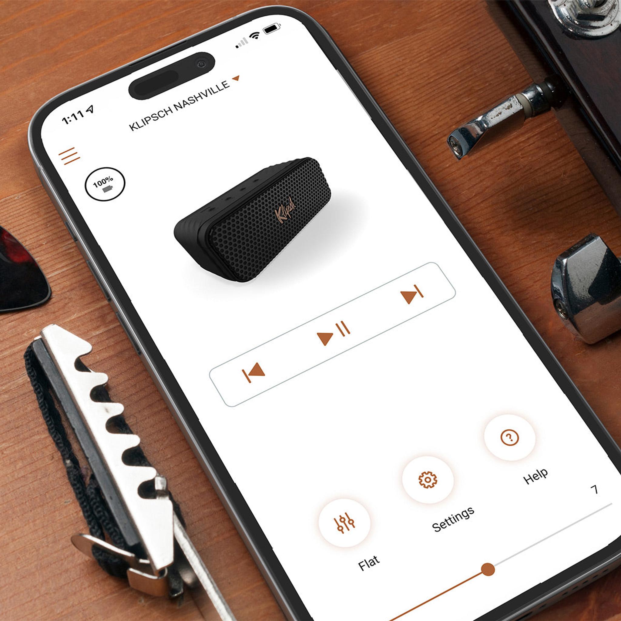 Klipsch Nashville Portable Waterproof Bluetooth Speaker thumbnail 23