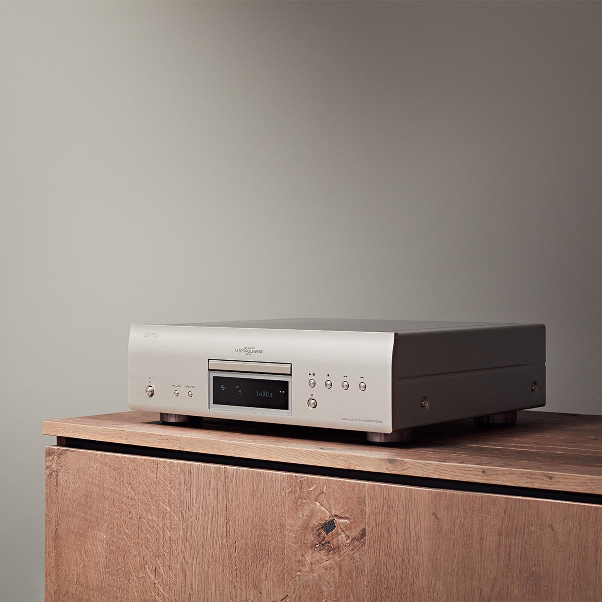 Denon DCD-1700NE CD/SACD Player with Advanced AL32 Processing Plus (Silver) thumbnail 10