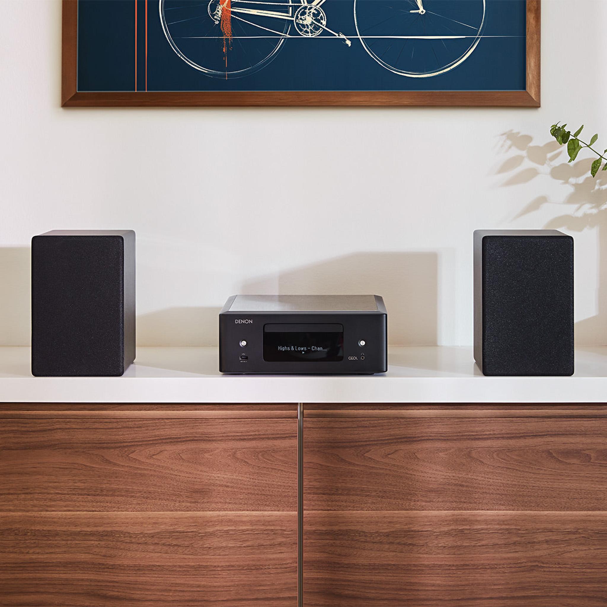 Denon RCD-N12 Network Connected Mini Hi-Fi System thumbnail 3