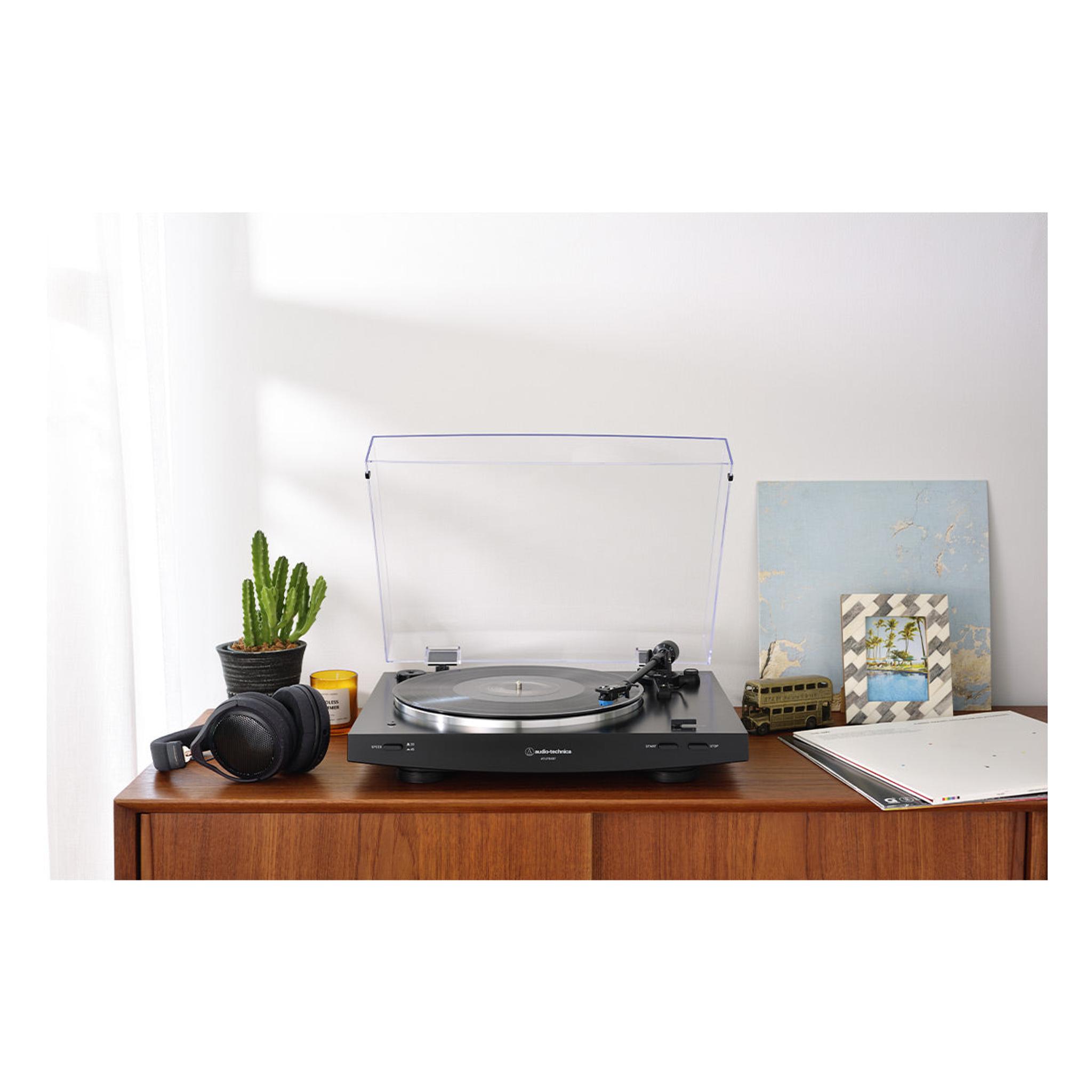 Audio-Technica AT-LP3xBT Fully Automatic Wireless Belt-Drive Turntable with Bluetooth (Black) thumbnail 10