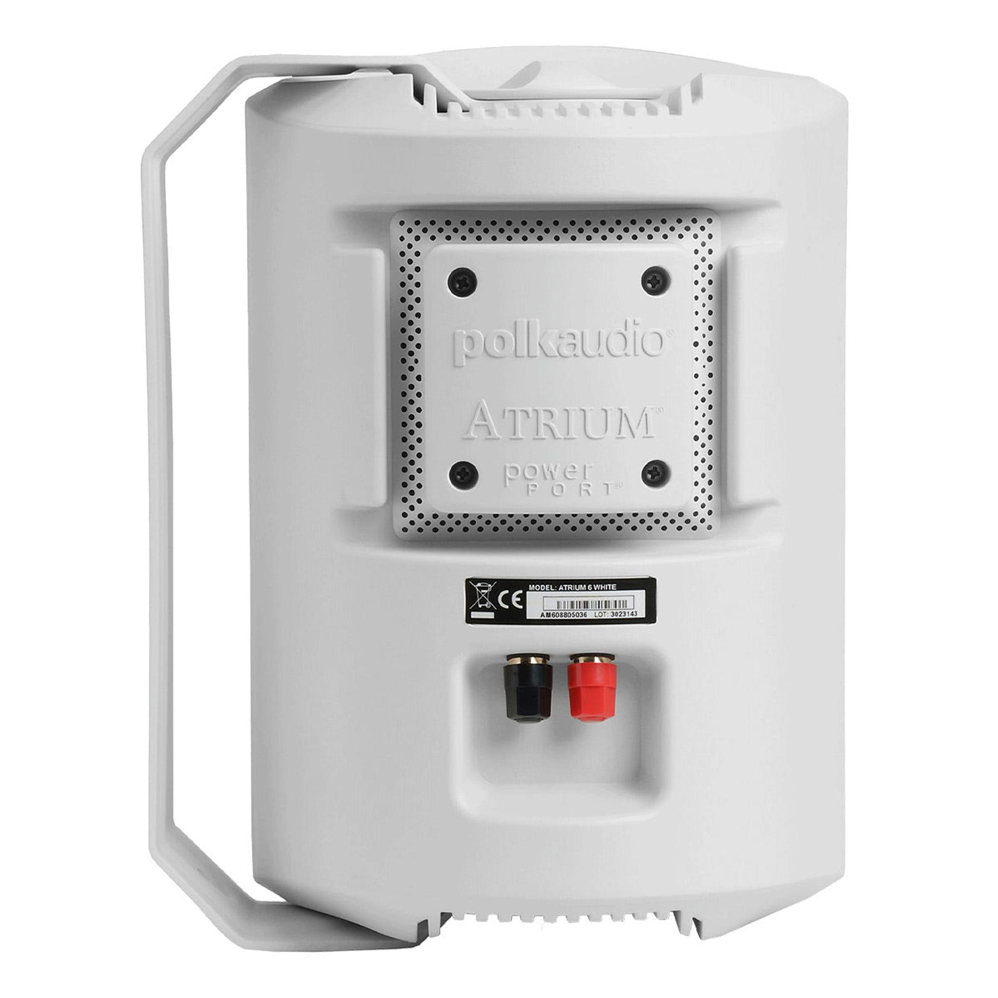 Polk Audio Atrium 6 All-Weather Outdoor Loudspeaker - Pair (White) thumbnail 4