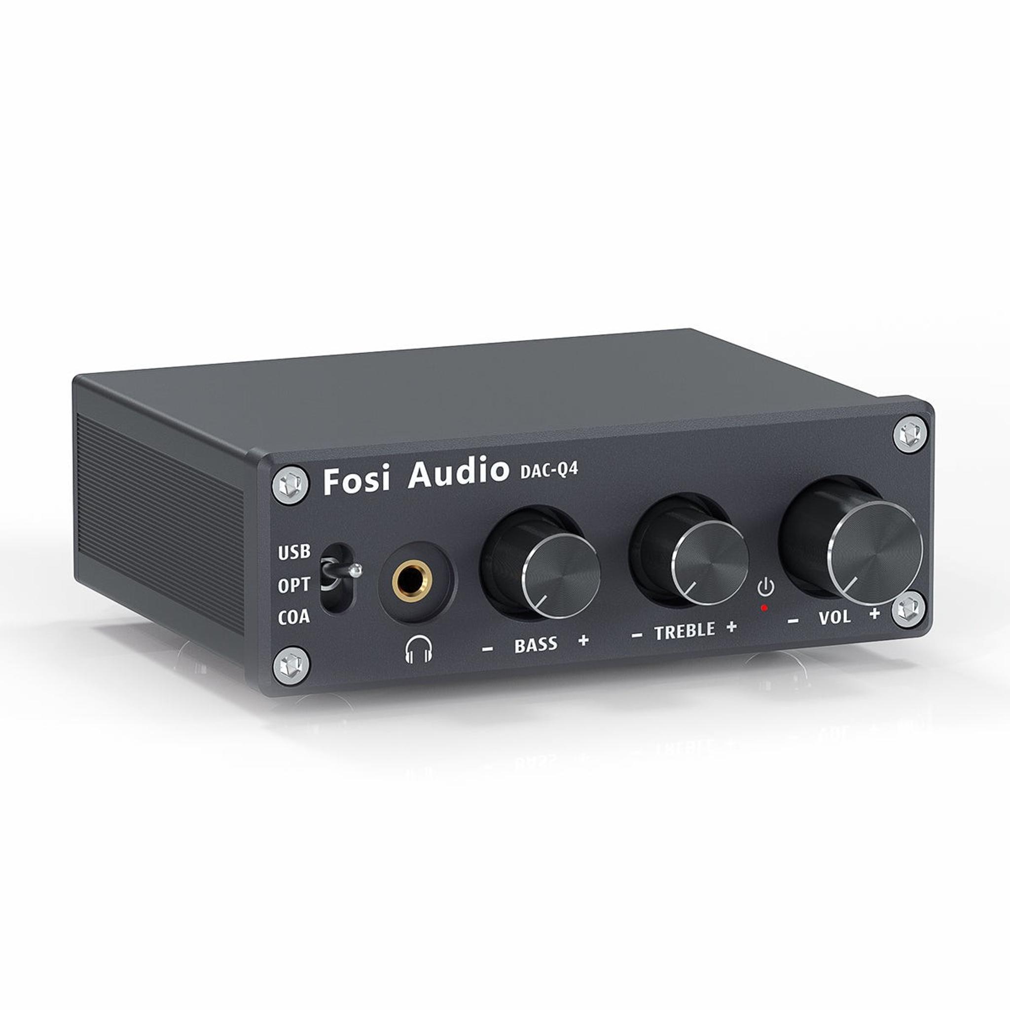 Fosi Audio Q4 Mini Stereo Gaming DAC & Headphone Amplifier Audio thumbnail 2