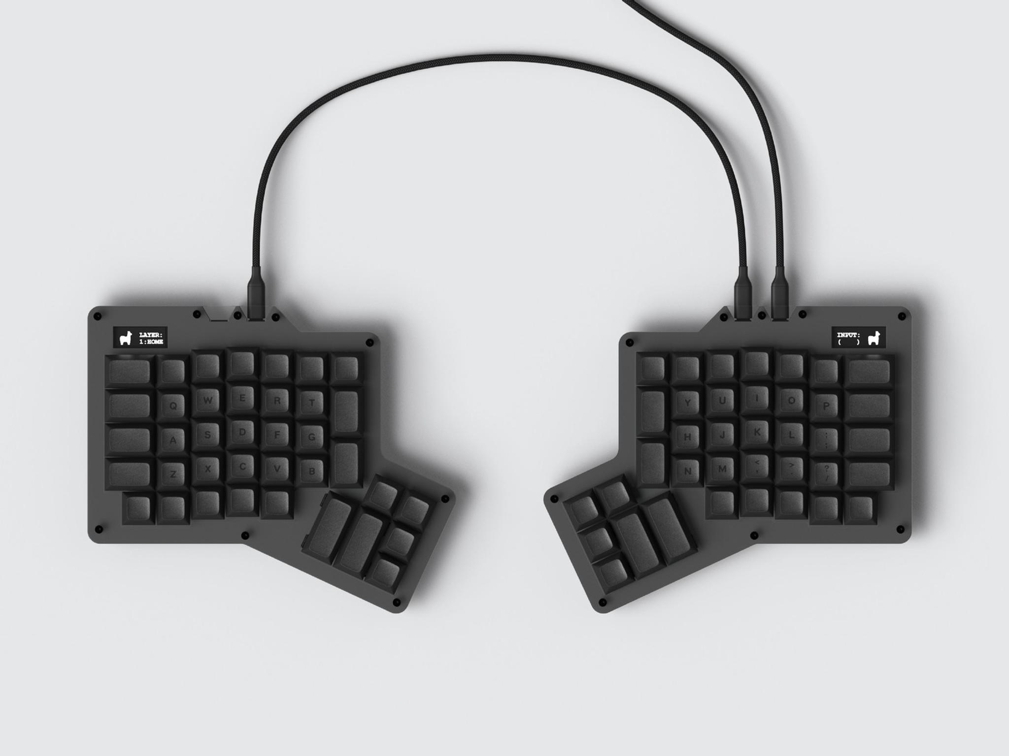 ErgoDox 76 "Hot Dox" V2 Mechanical Keyboard thumbnail 7