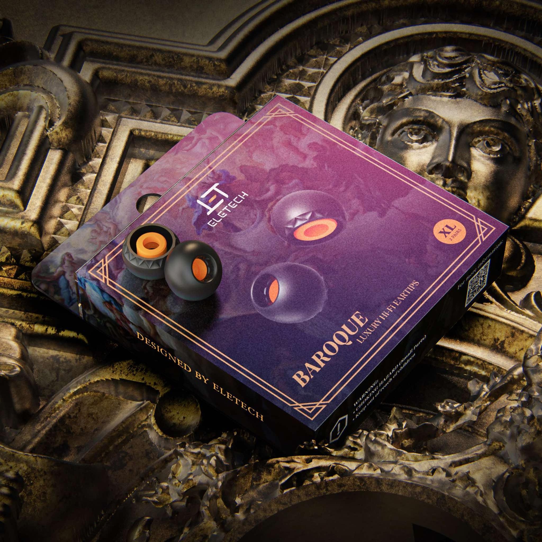 Eletech Baroque | Luxury HiFi Eartips for IEMs thumbnail 6