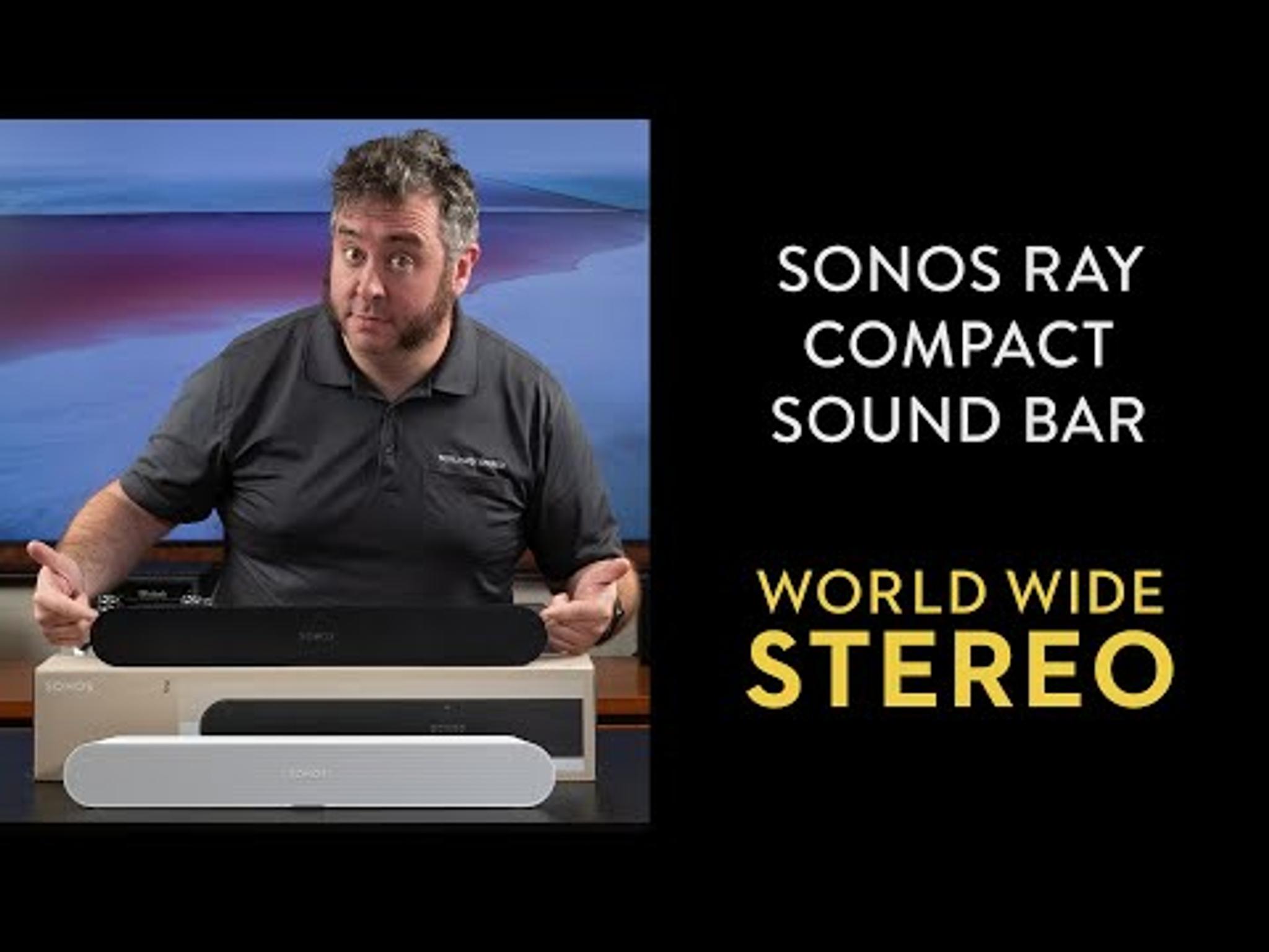 Sonos Ray Compact Sound Bar for TV, Gaming, and Music (Black) thumbnail 3
