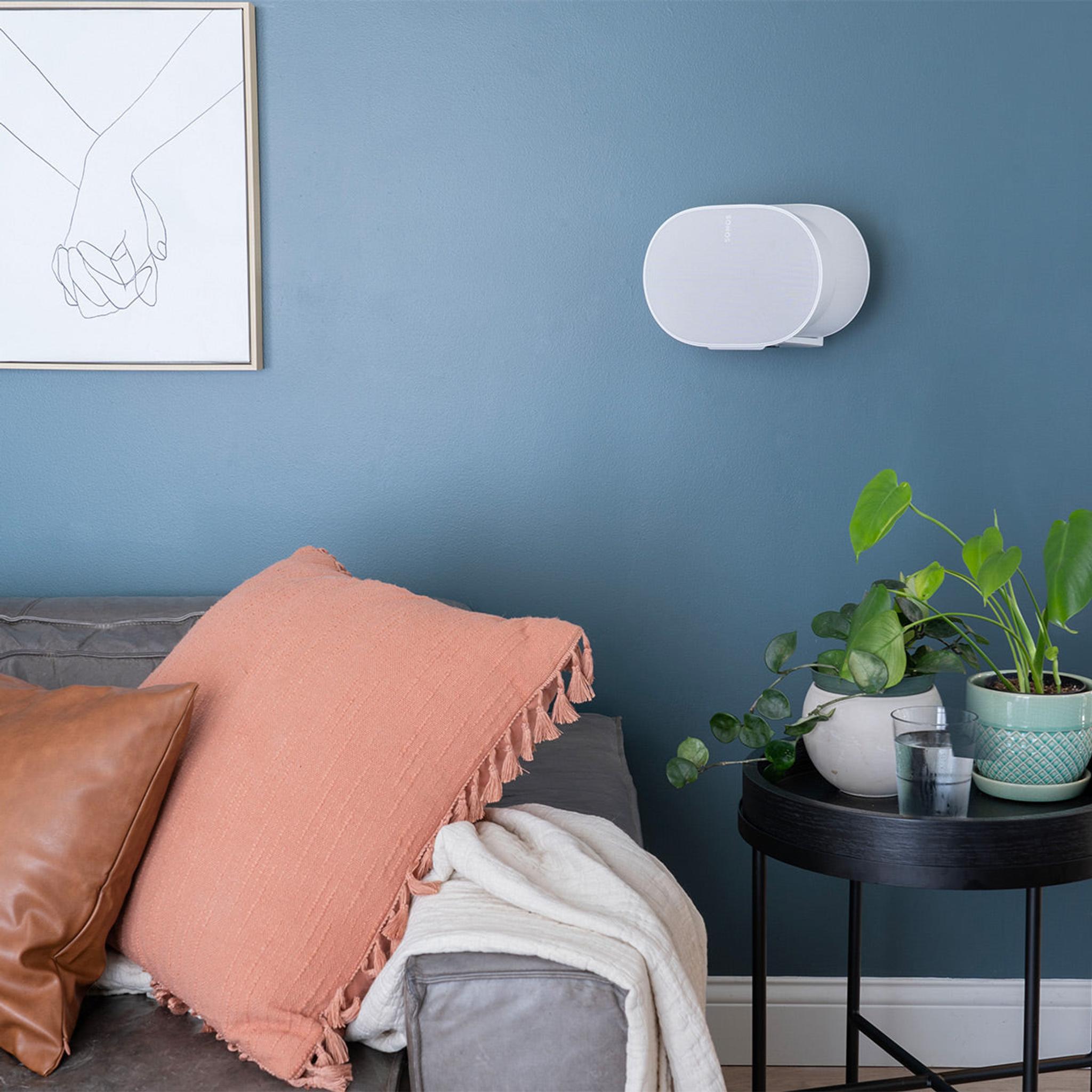 Sanus Adjustable Speaker Wall Mounts for Sonos Era 300 - Pair (White) thumbnail 3