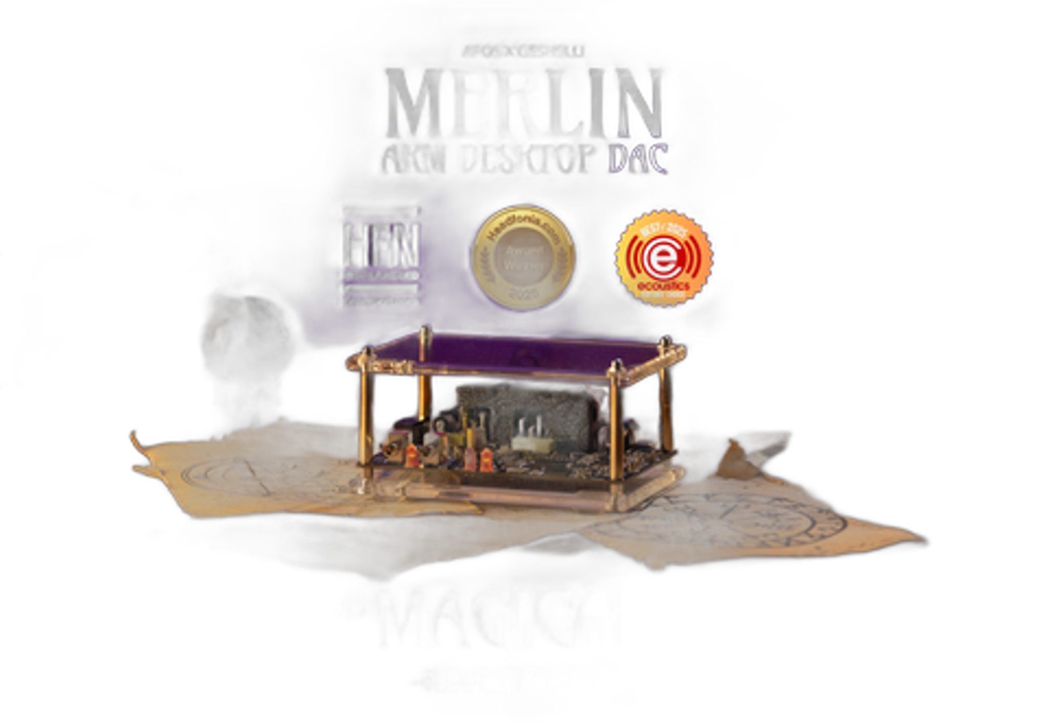 Apos x Geshelli Merlin AKM Desktop DAC - Image 1