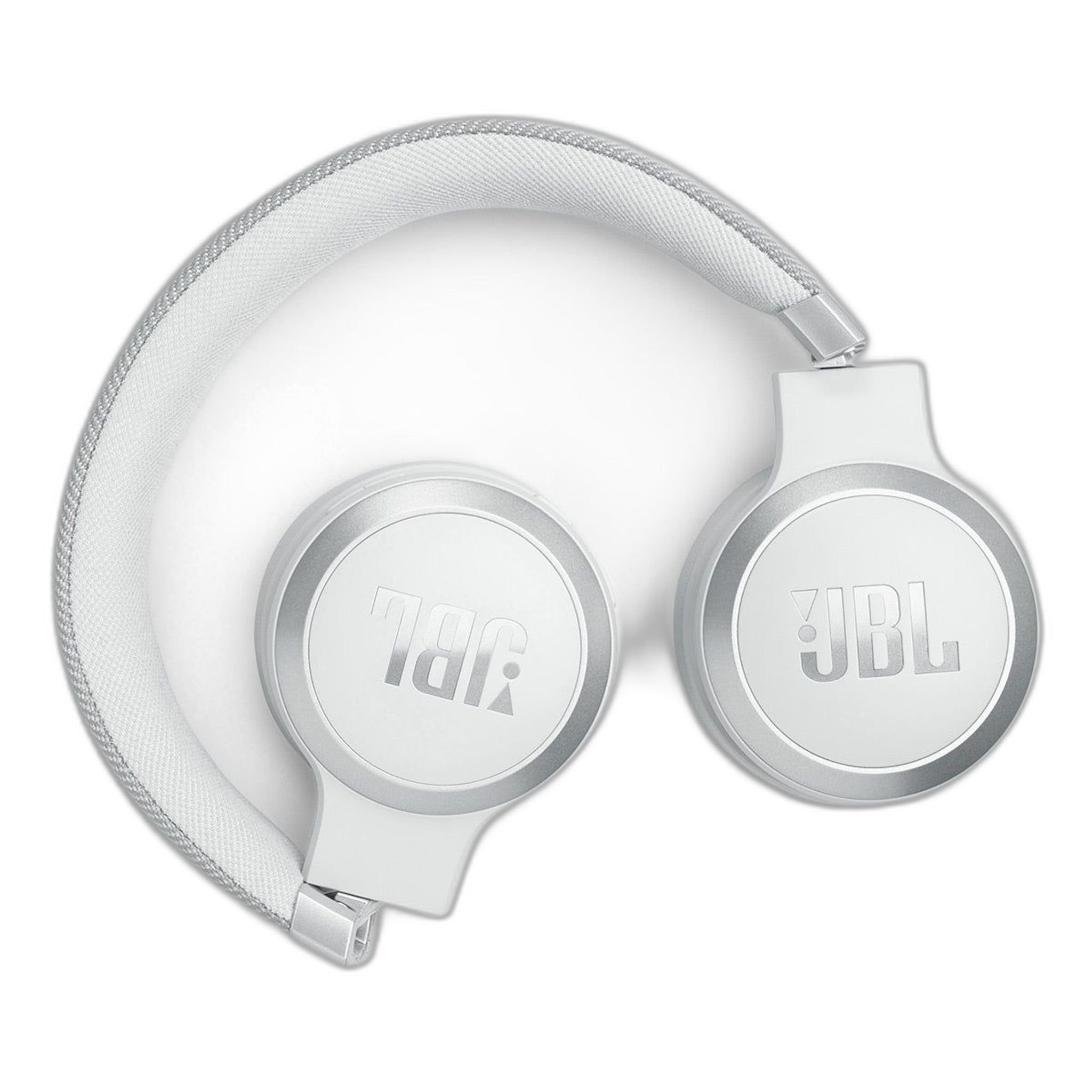 JBL Live 670NC Wireless On-Ear Adaptive Noise Cancelling Headphones (White) thumbnail 4