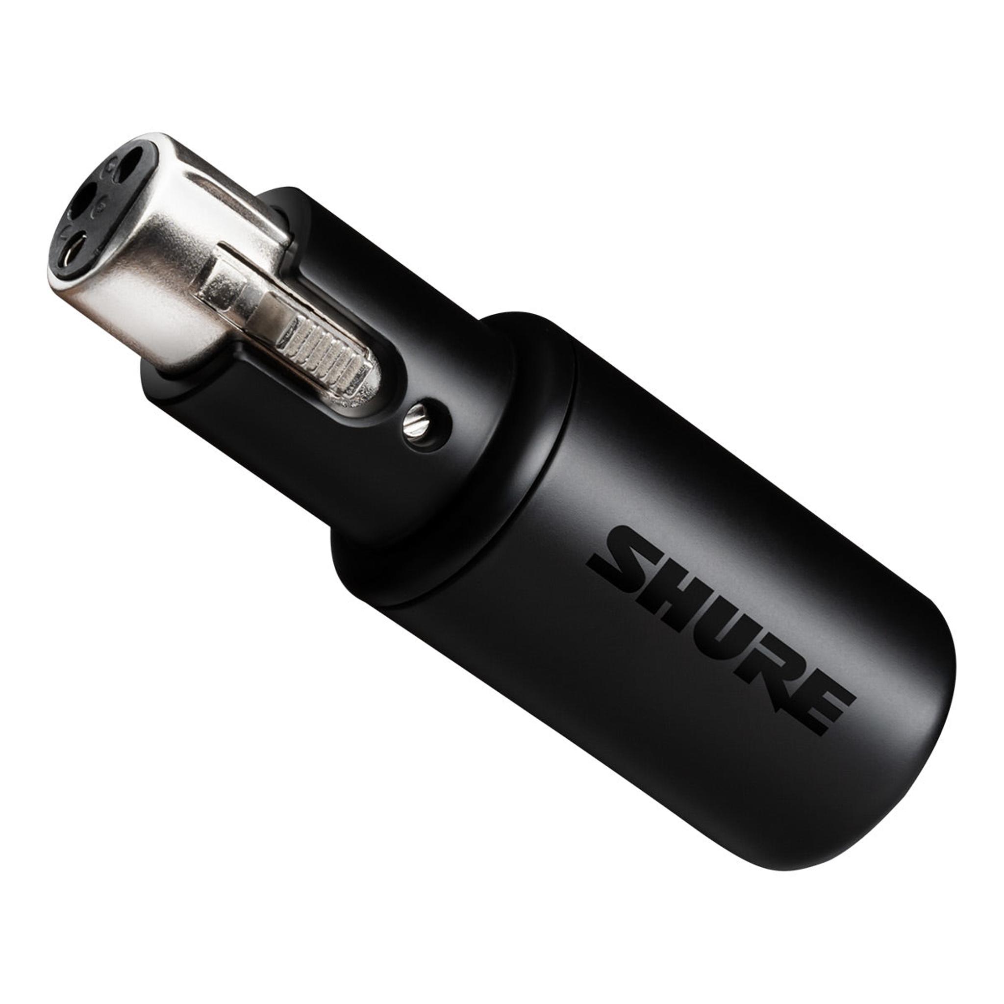 Shure MVX2U Digital Audio Interface XLR to USB-C Adapter with Headphone Output - Image 1