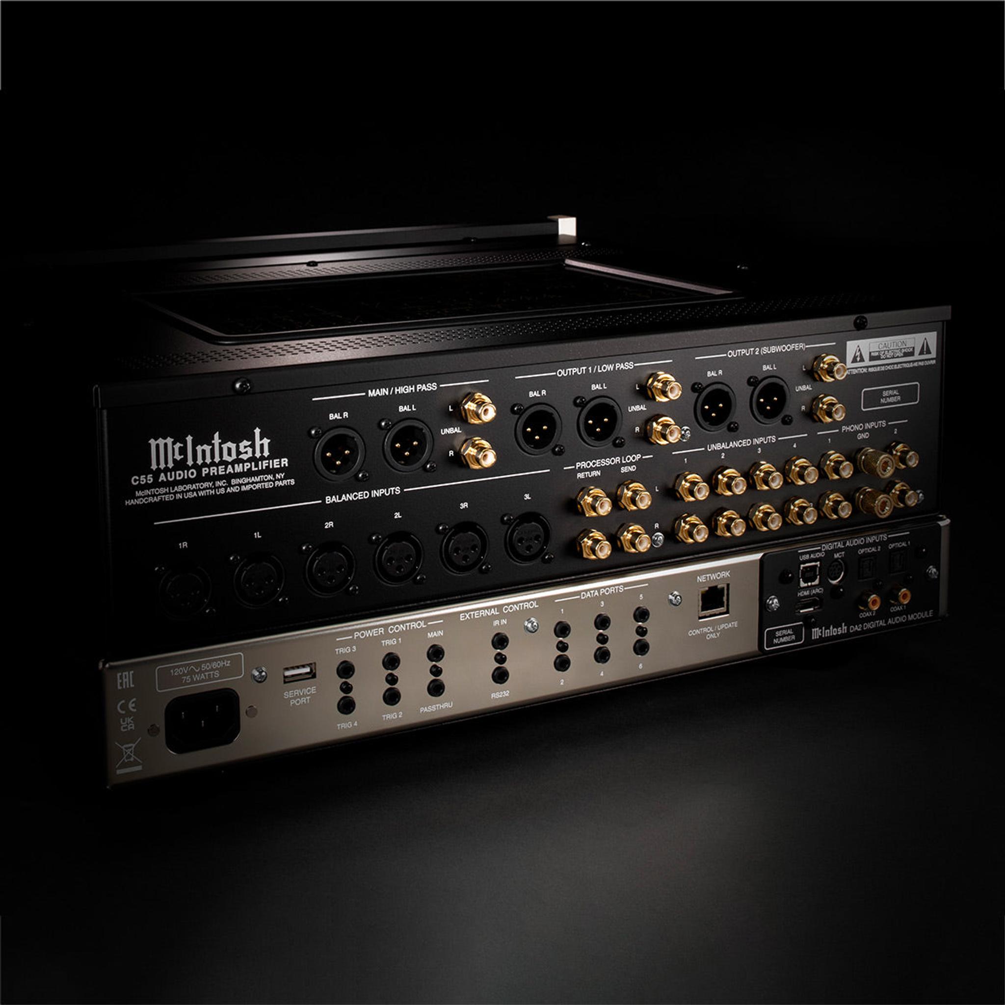 McIntosh C55 2-Channel Solid State Preamplifier thumbnail 8