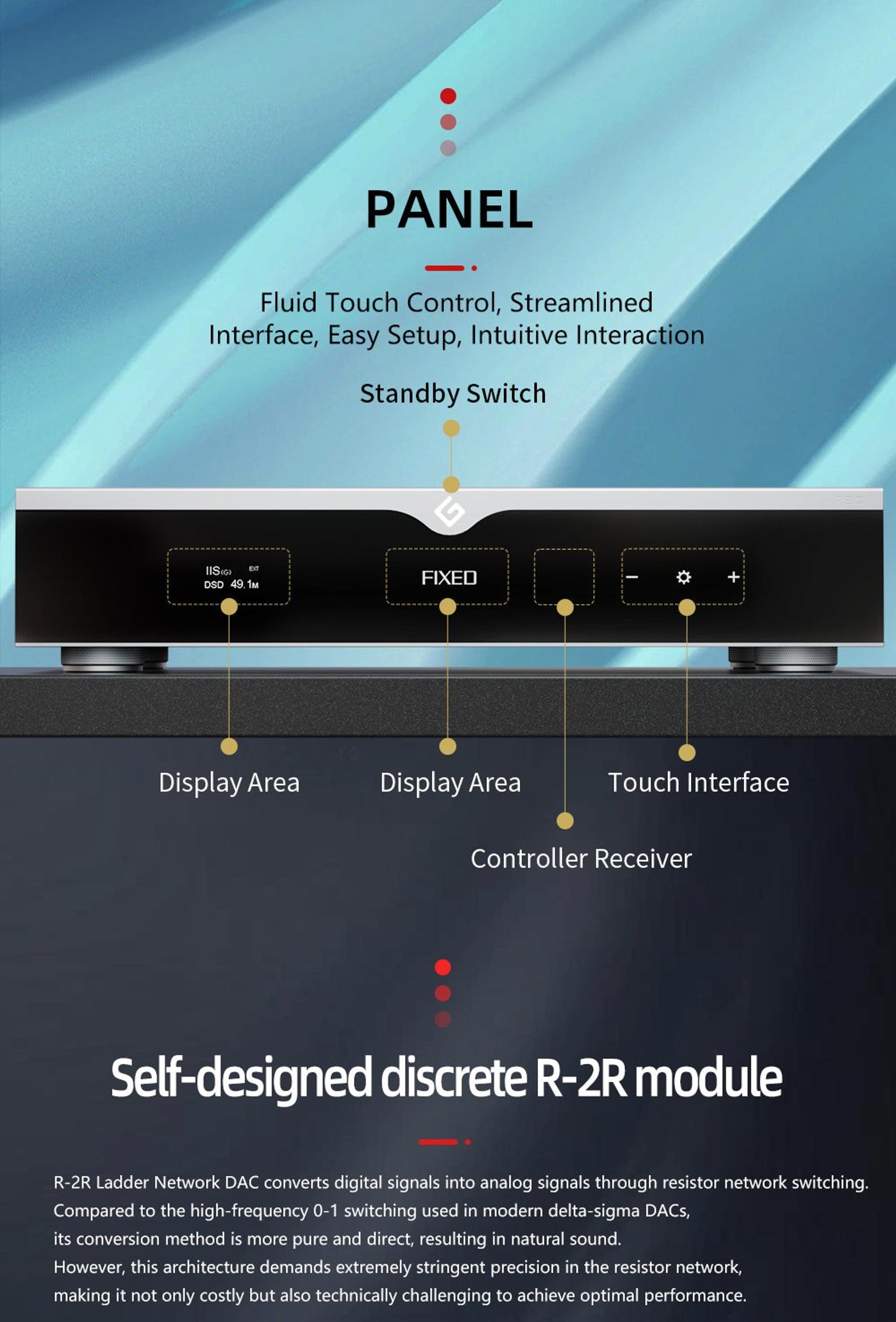 GUSTARD R30 Fully-Discrete R2R Network Streaming DAC (Apos Certified) thumbnail 9