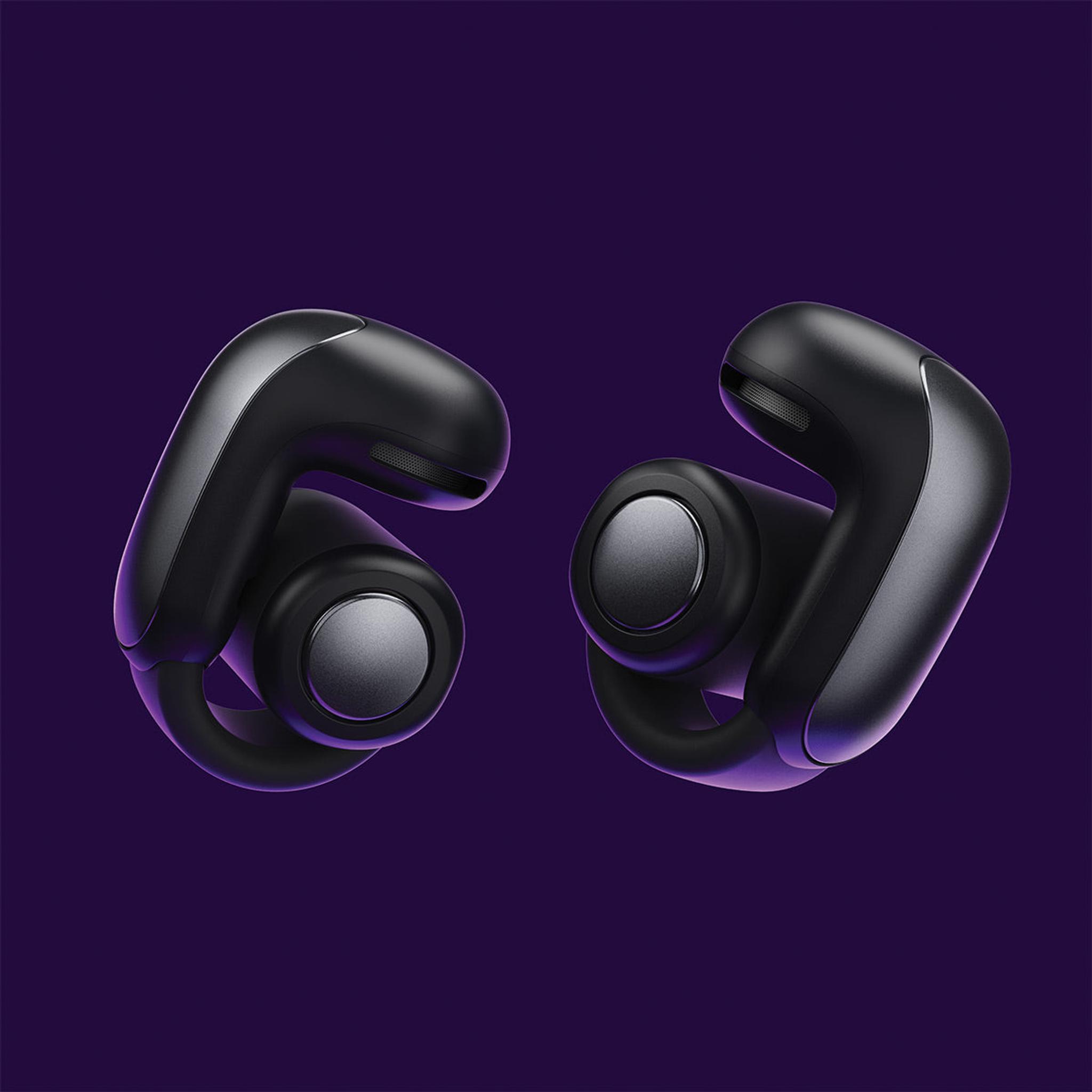 Bose Ultra Open Bluetooth Earbuds with Spatial Audio & Water Resistance (Black) thumbnail 13