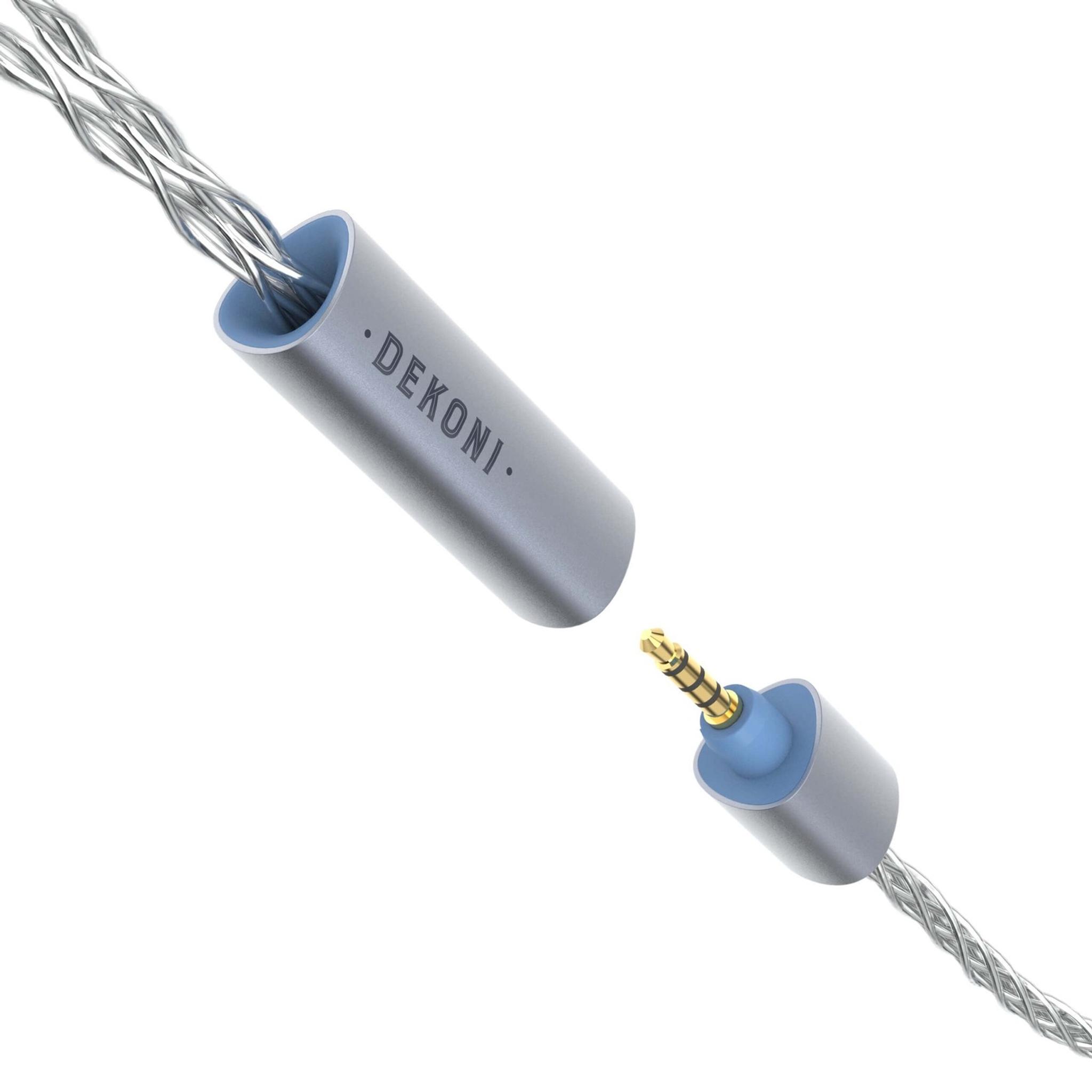 Dekoni Audio Ensemble 1/4" 52" Braided Cable with HD600 Headphone Connectors thumbnail 7