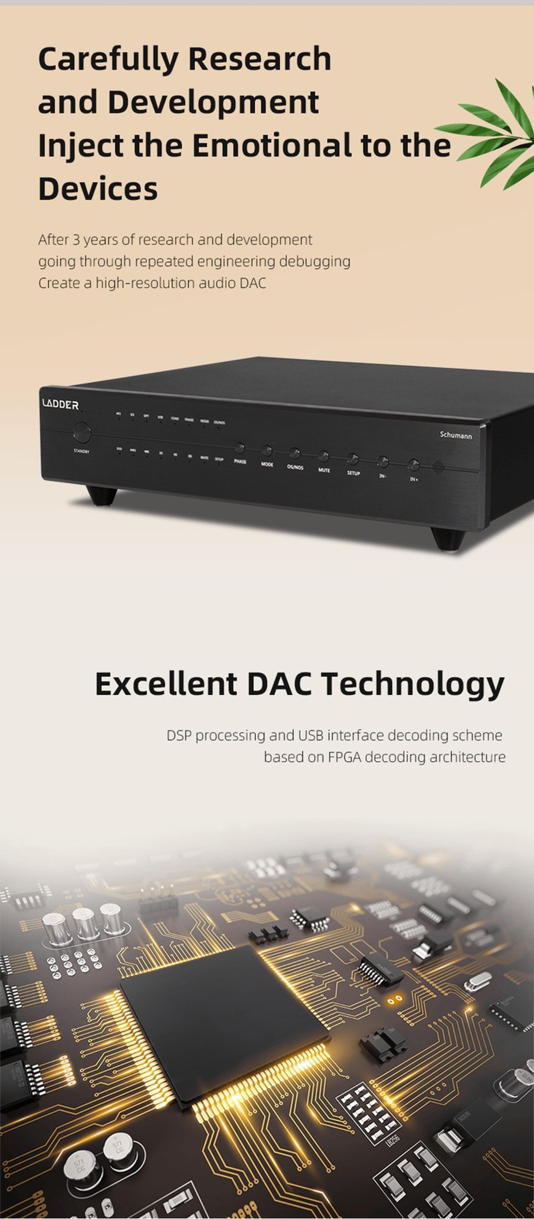 LADDER Schumann Desktop DAC thumbnail 5