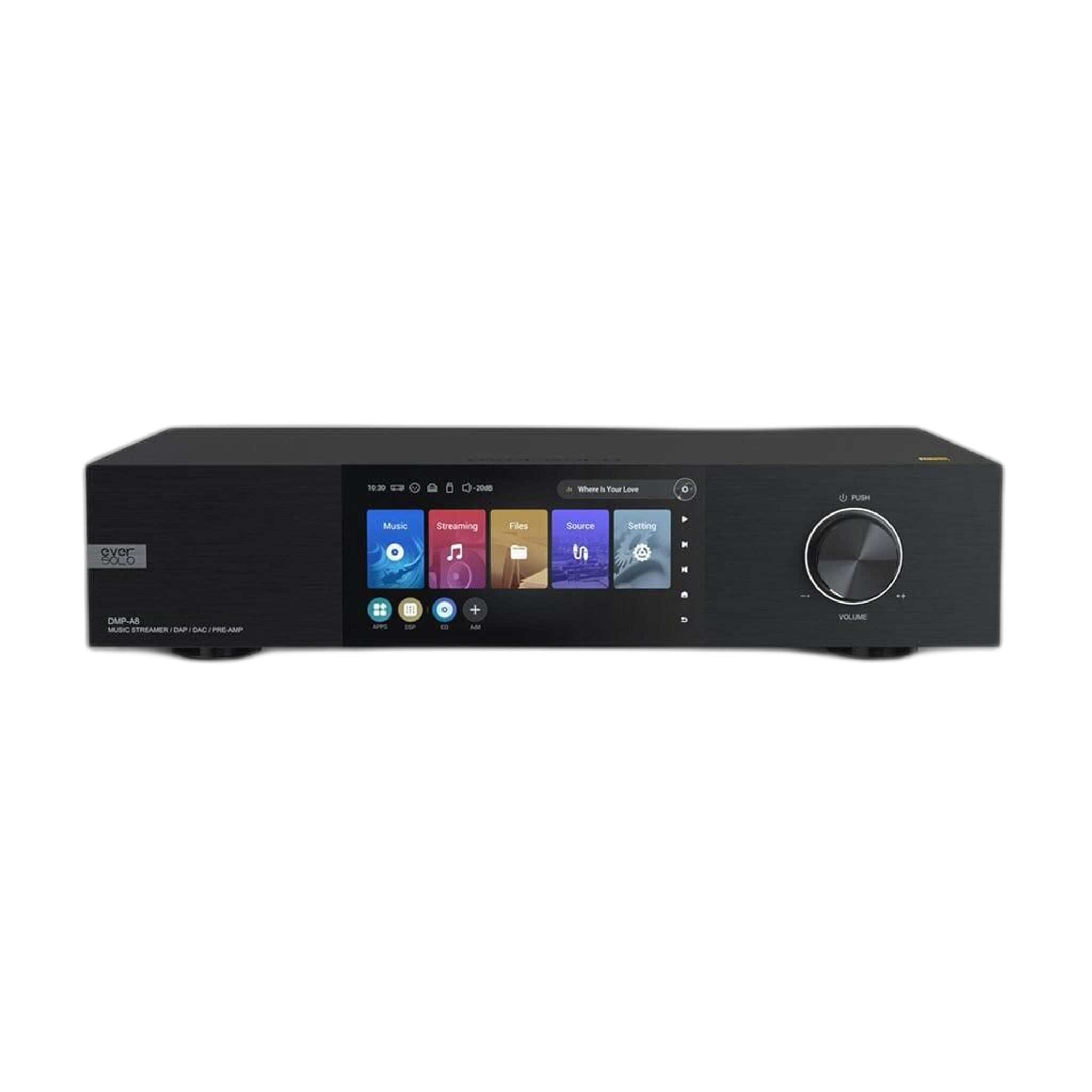 Eversolo DMP-A8 All-In-One Streamer, DAC Amp, Preamp