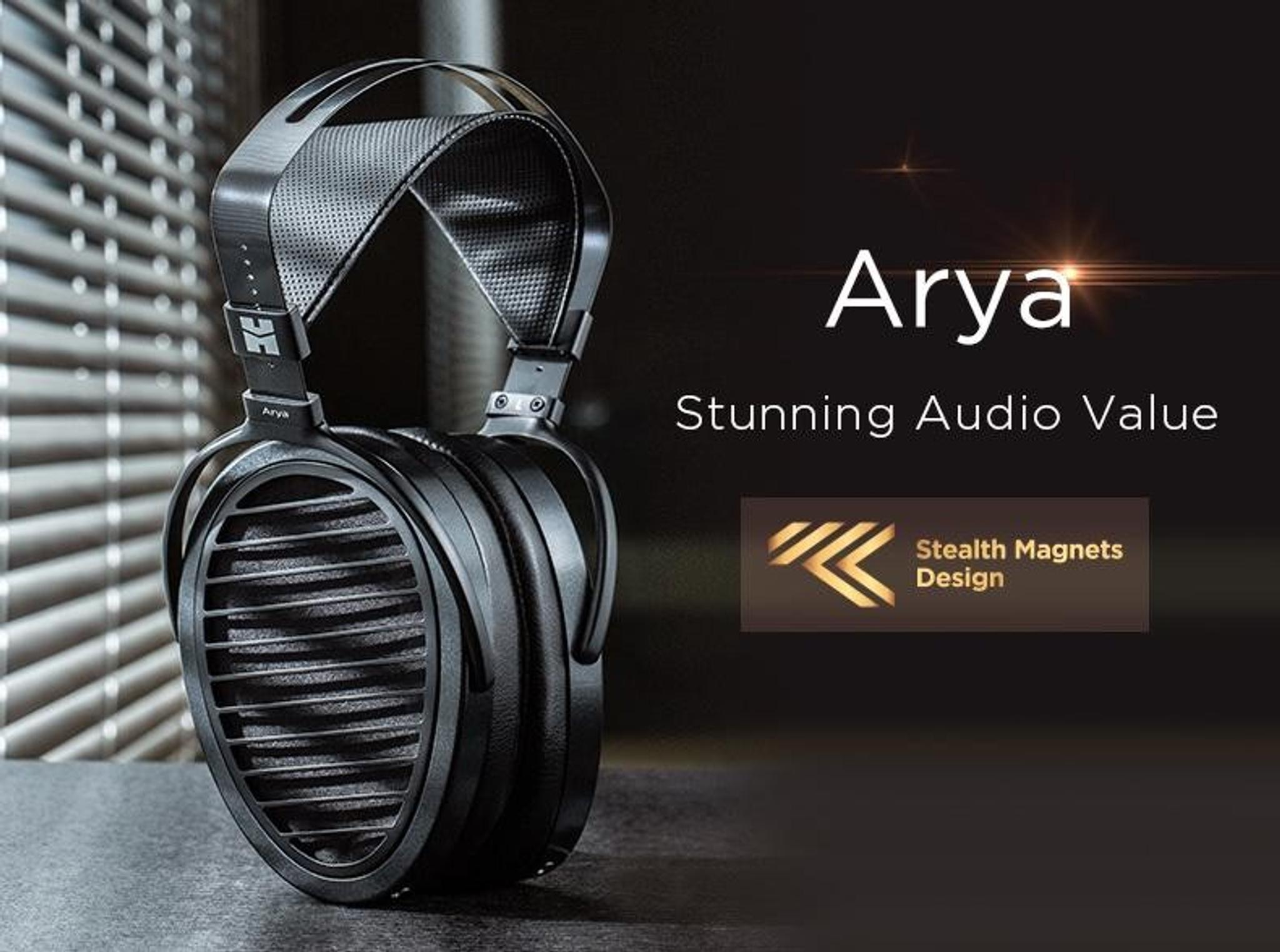 HIFIMAN Arya Planar Magnetic Headphone - Stealth Magnet Version thumbnail 4