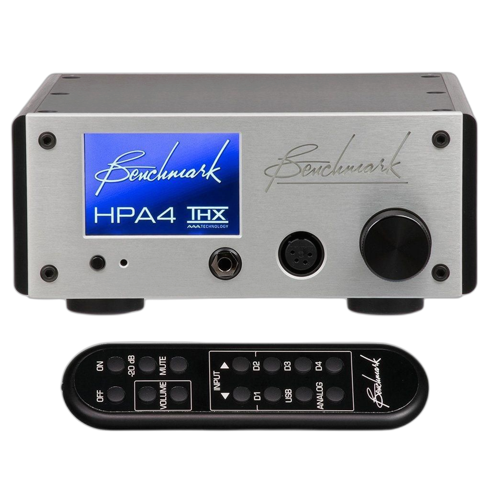 Benchmark HPA4 Desktop Headphone Amplifier (SILVER) thumbnail 3