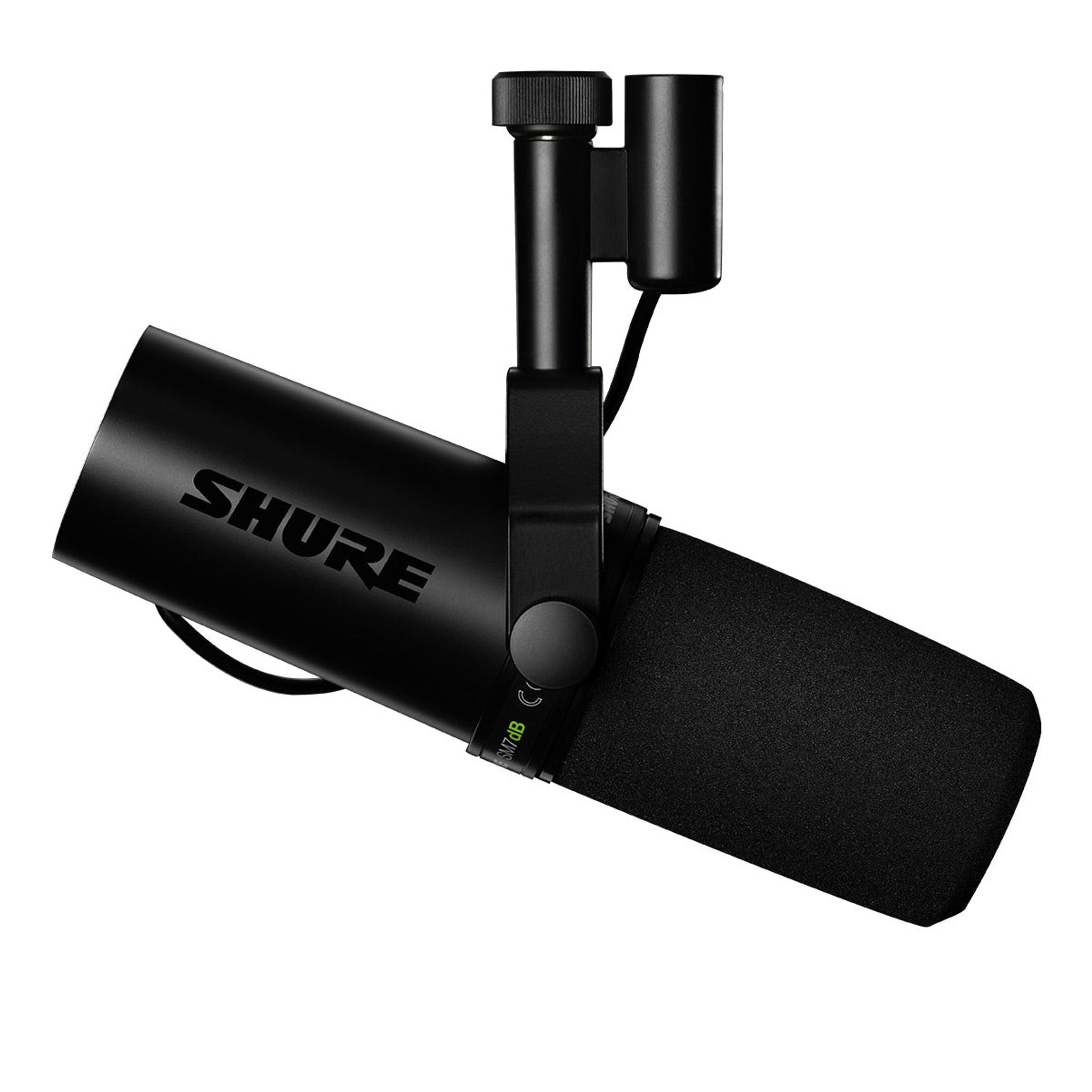 Shure SM7dB Cardioid Dynamic Vocal Microphone with Built-In Active Preamp thumbnail 10