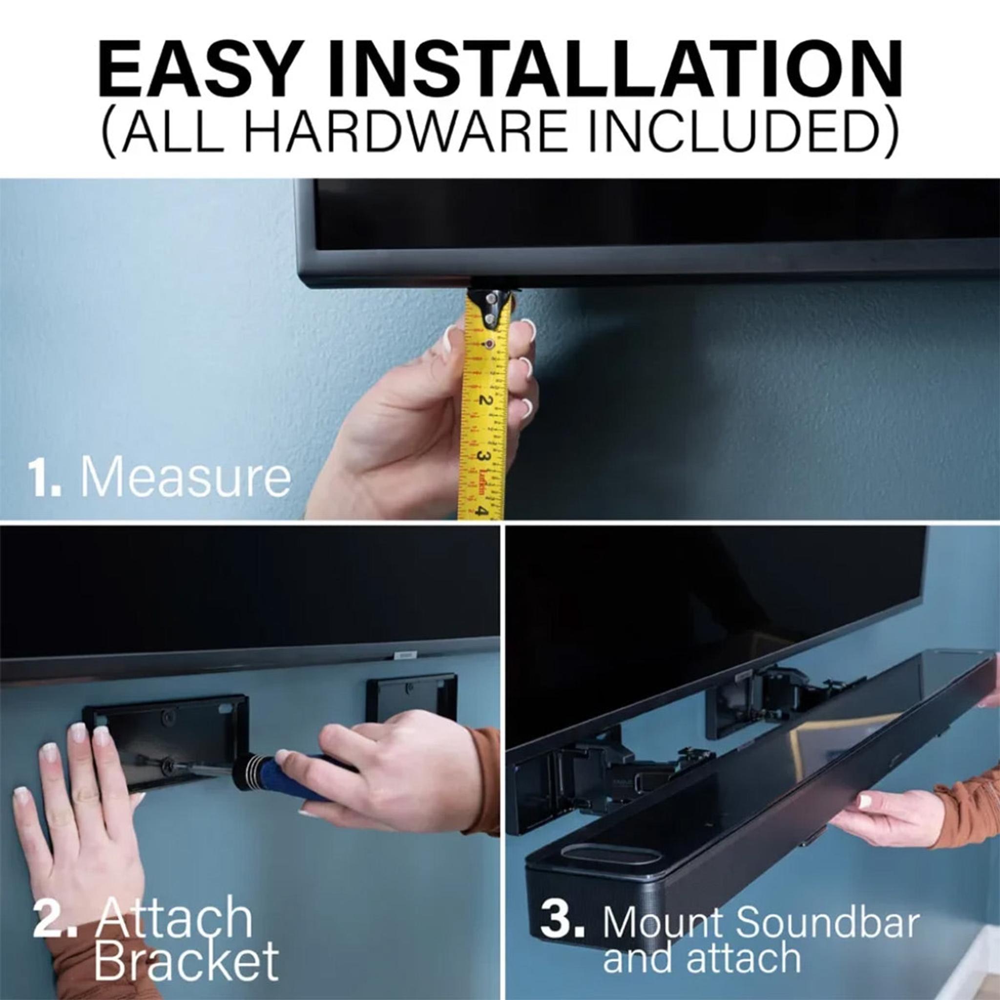 Sanus WSBWM1 Extendable Soundbar Mount for Dolby Atmos Soundbars thumbnail 6