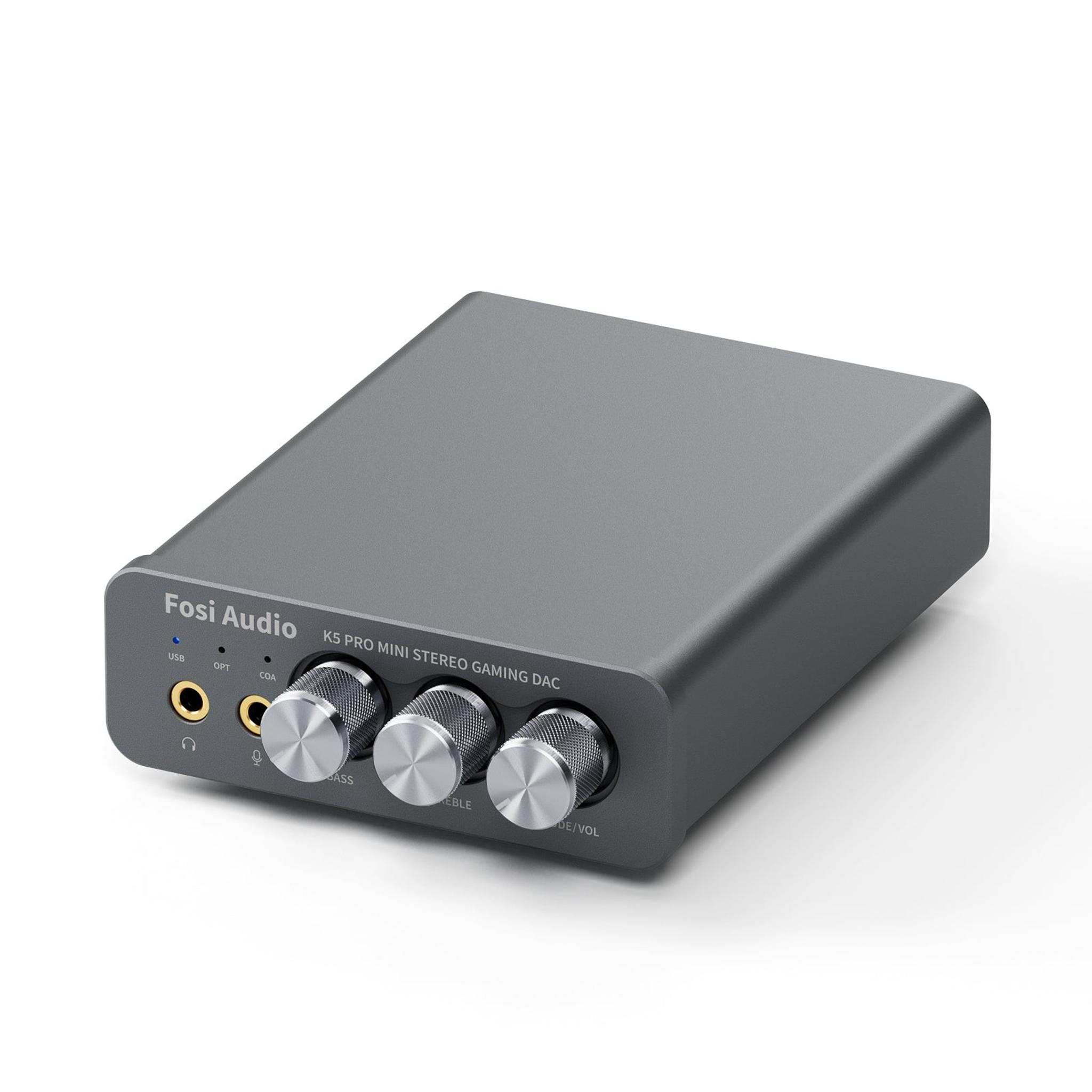 Fosi Audio K5 Pro Gaming DAC/ Headphone Amplifier thumbnail 3