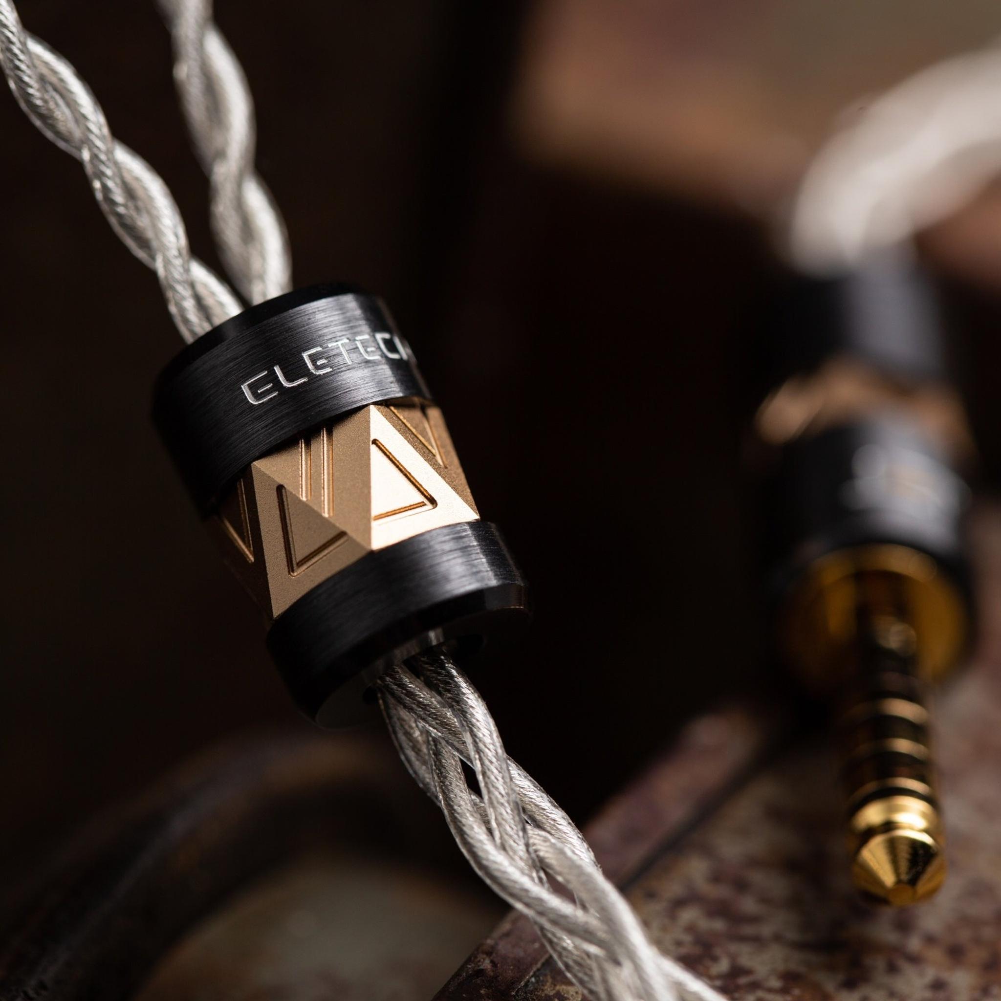 Eletech Cassiel | Silver-Plated Copper Upgrade Cable for IEMs thumbnail 3