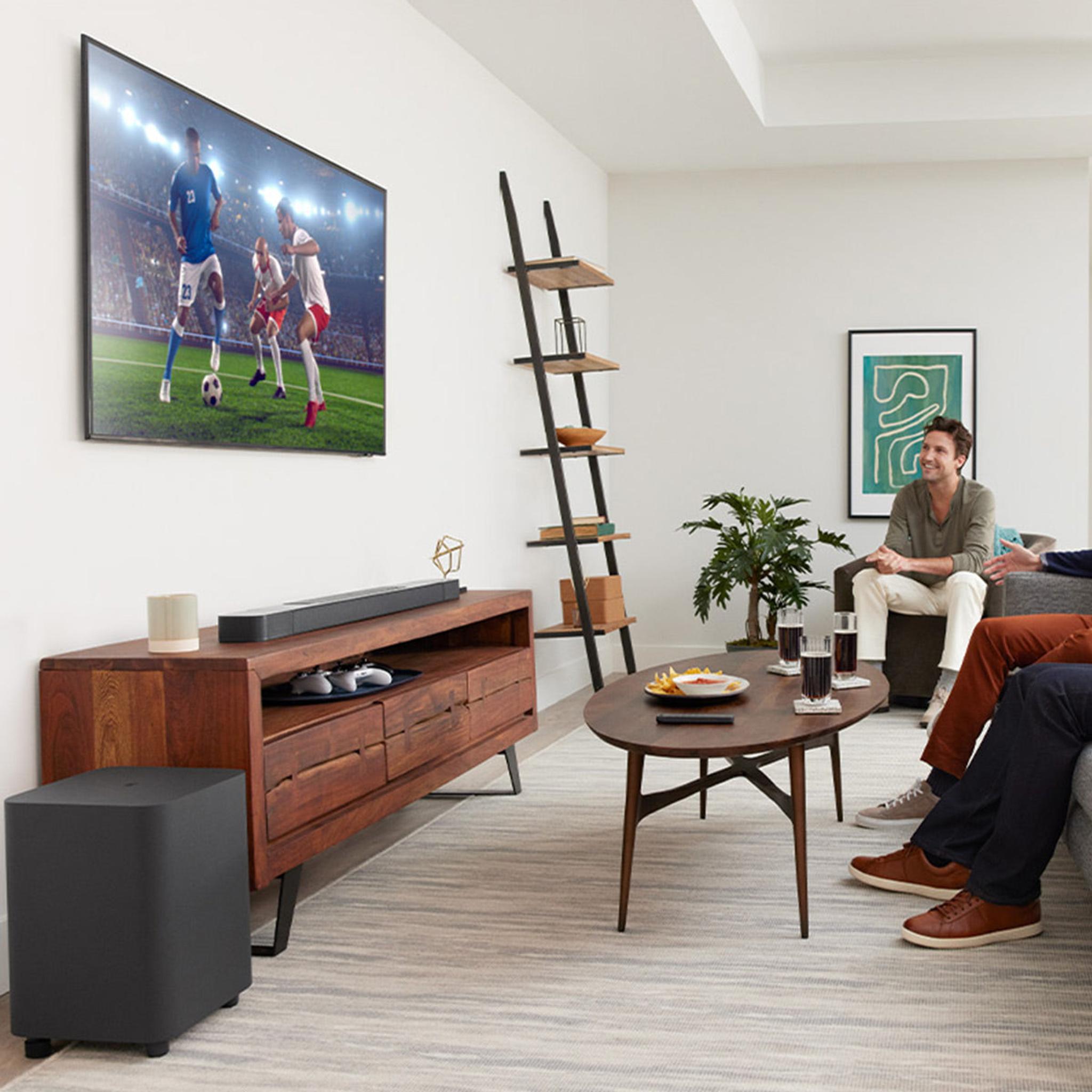 JBL BAR 700 5.1 Soundbar Bundle with 10 in. Wireless Subwoofer Detachable Rear Speakers and AudioQuest Sky 3m HDMI Cable thumbnail 18