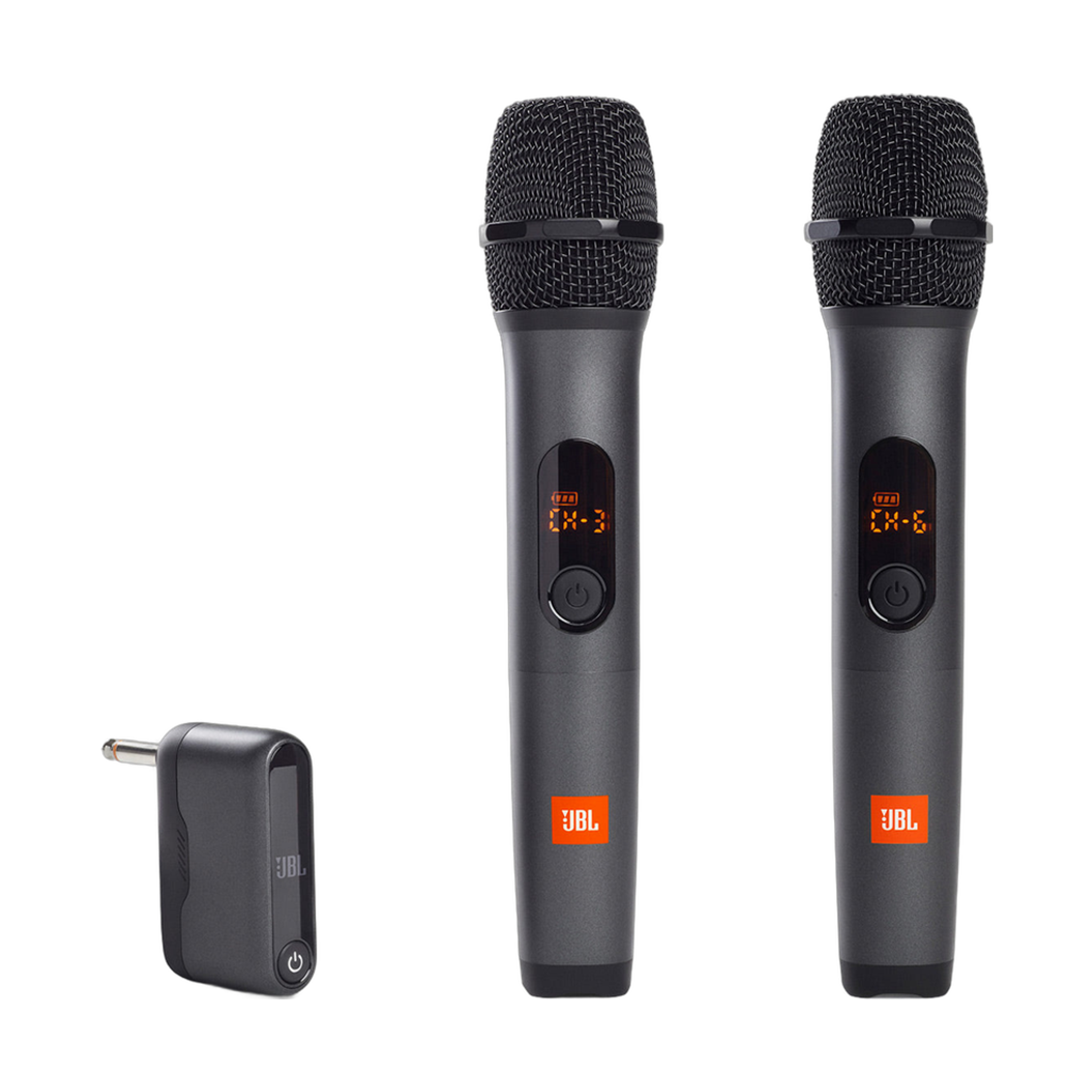 JBL Wireless Two Microphone System with Dual-Channel Receiver