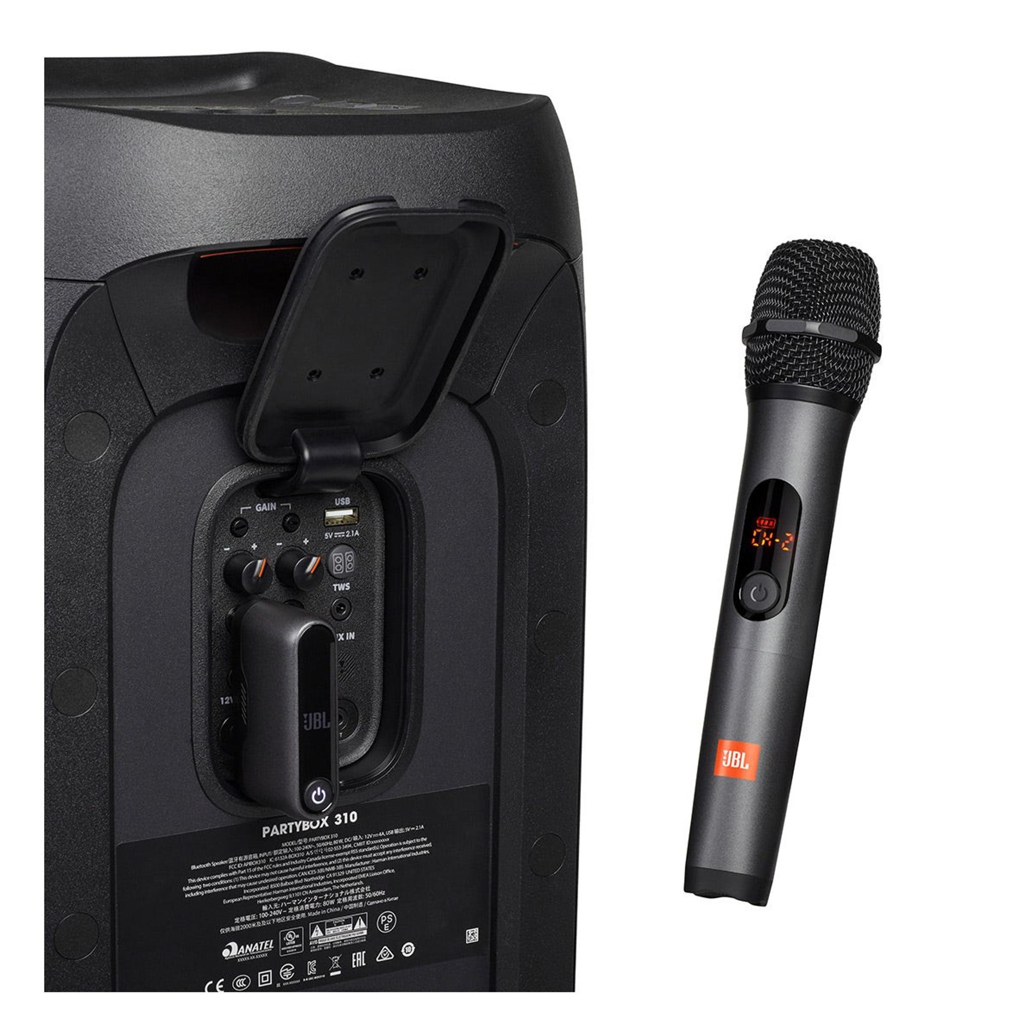 JBL Wireless Two Microphone System with Dual-Channel Receiver thumbnail 8