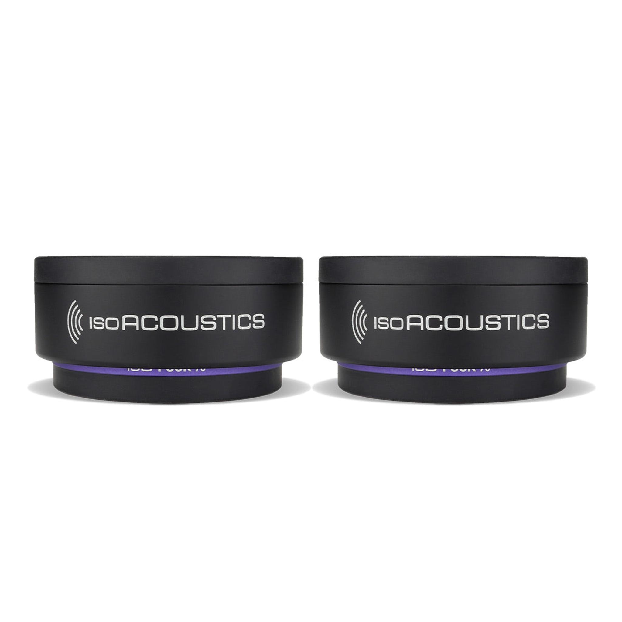 IsoAcoustics ISO-PUCK 76 Isolator Feet for Large Studio Monitors and Speakers - Pair - Image 1