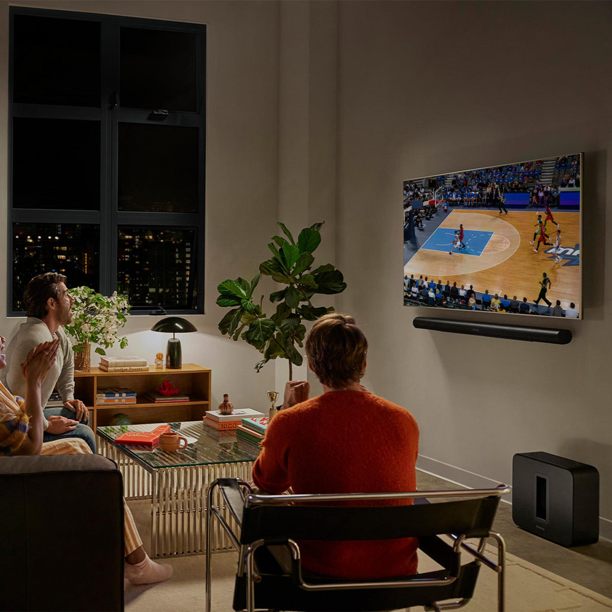 Sonos Premium Entertainment Set with Arc Ultra Soundbar and Sub 4 Wireless Subwoofer (Black) thumbnail 5