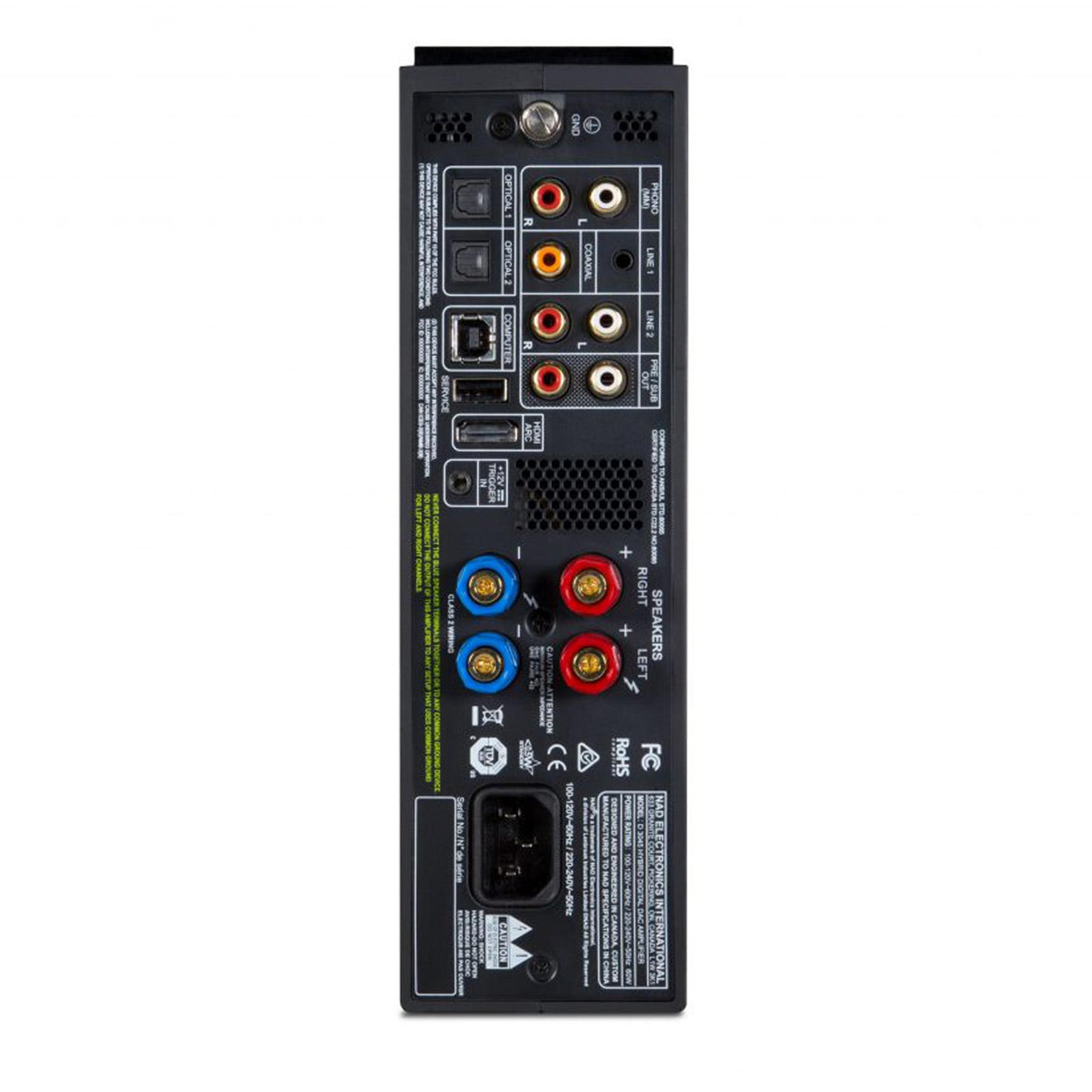 NAD Electronics D 3045 HybridDigital DAC Amplifier thumbnail 3