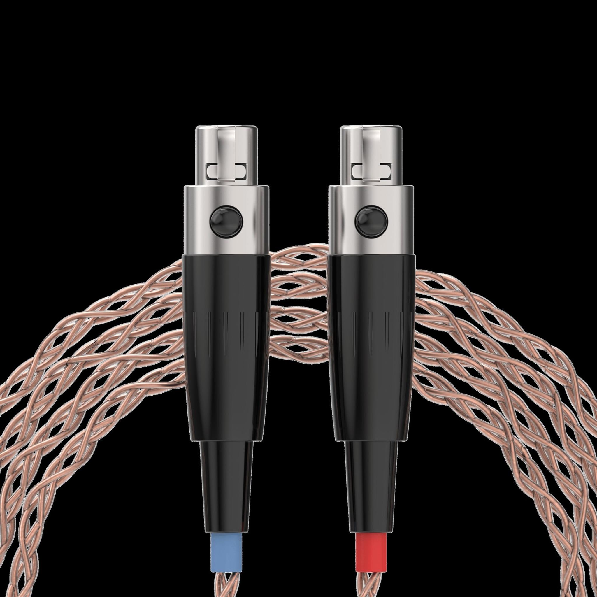 Dekoni Audio Ensemble 4-Pin XLR 52" PCUHD Cable with 4-pin Mini XLR Headphone Connectors thumbnail 5