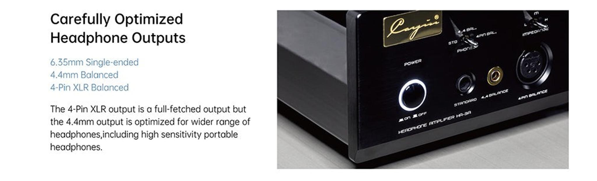 Cayin HA-3A Desktop Tube Headphone Amplifier thumbnail 9