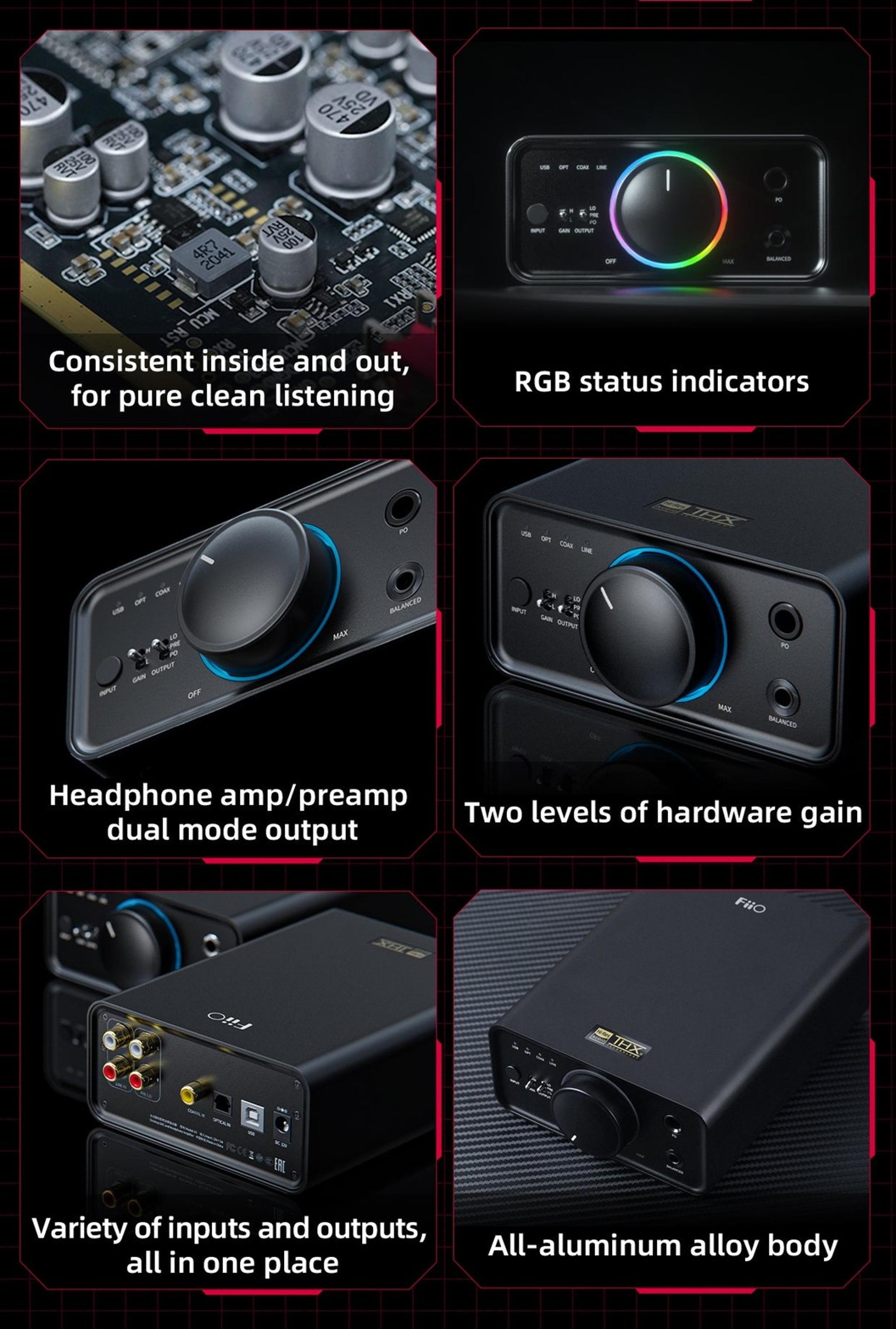 FiiO K7 Balanced Headphone DAC/Amp thumbnail 5