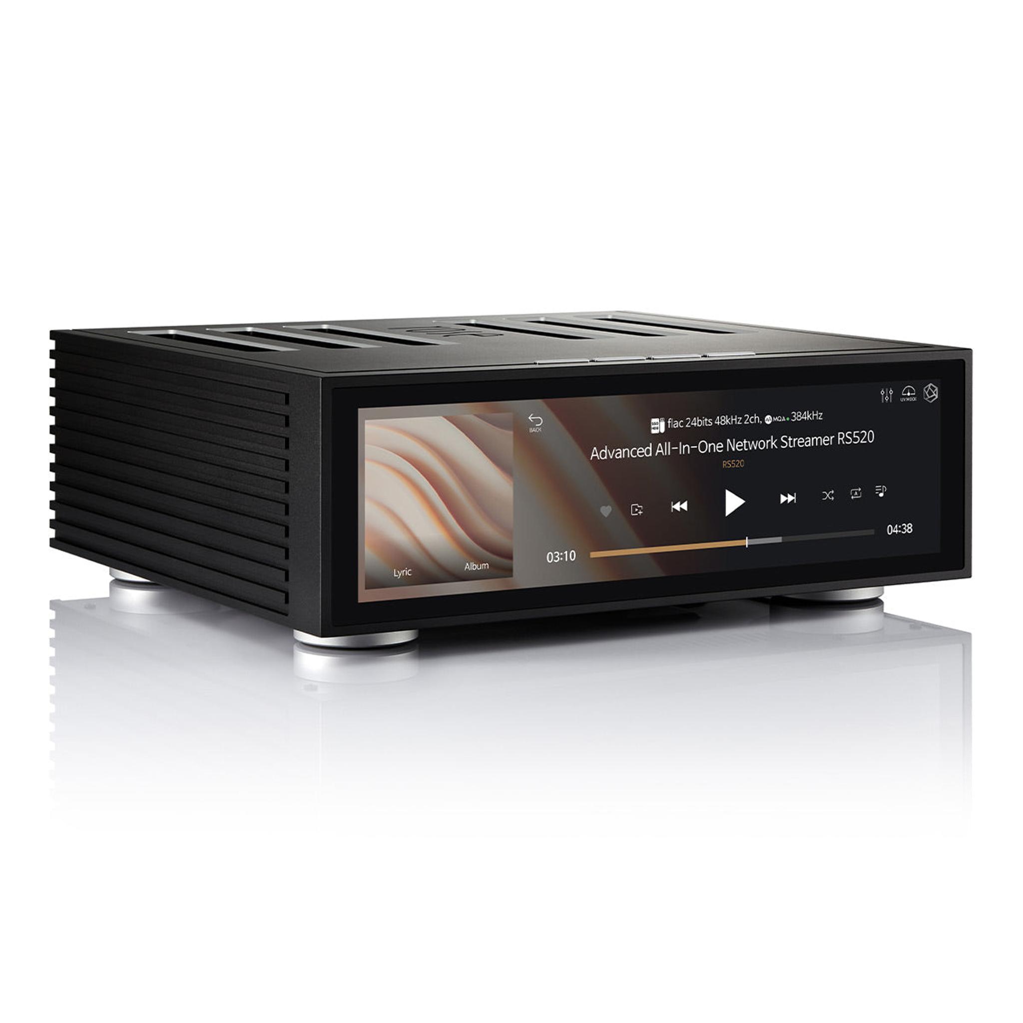 HiFi Rose RS520 Wireless Network Streamer & Integrated Amplifier with Built-In ESS Sabre DAC (Black) with RSA780 Reference CD Drive and Ripper thumbnail 6