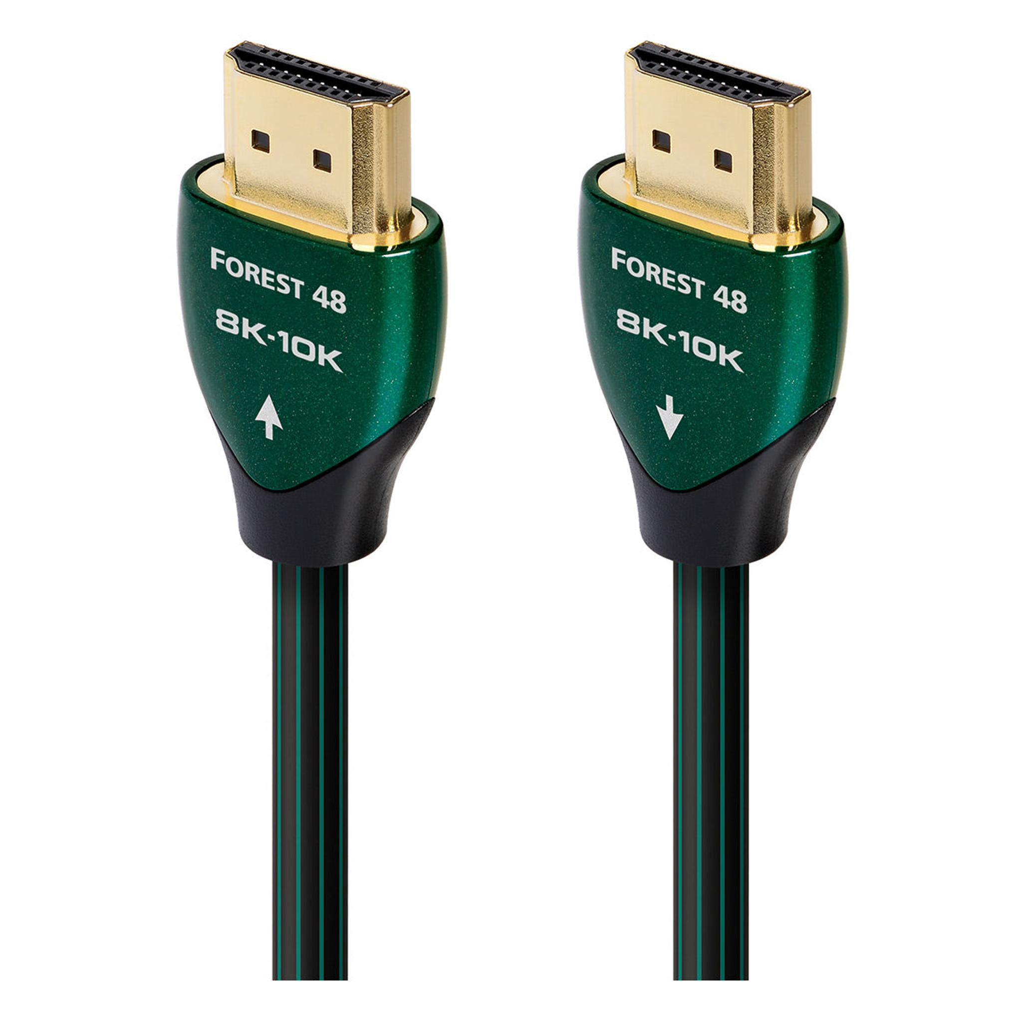 AudioQuest Forest 48 8K-10K 48Gbps Ultra High Speed HDMI Cable - 2.46 ft. (.75m) - Image 1