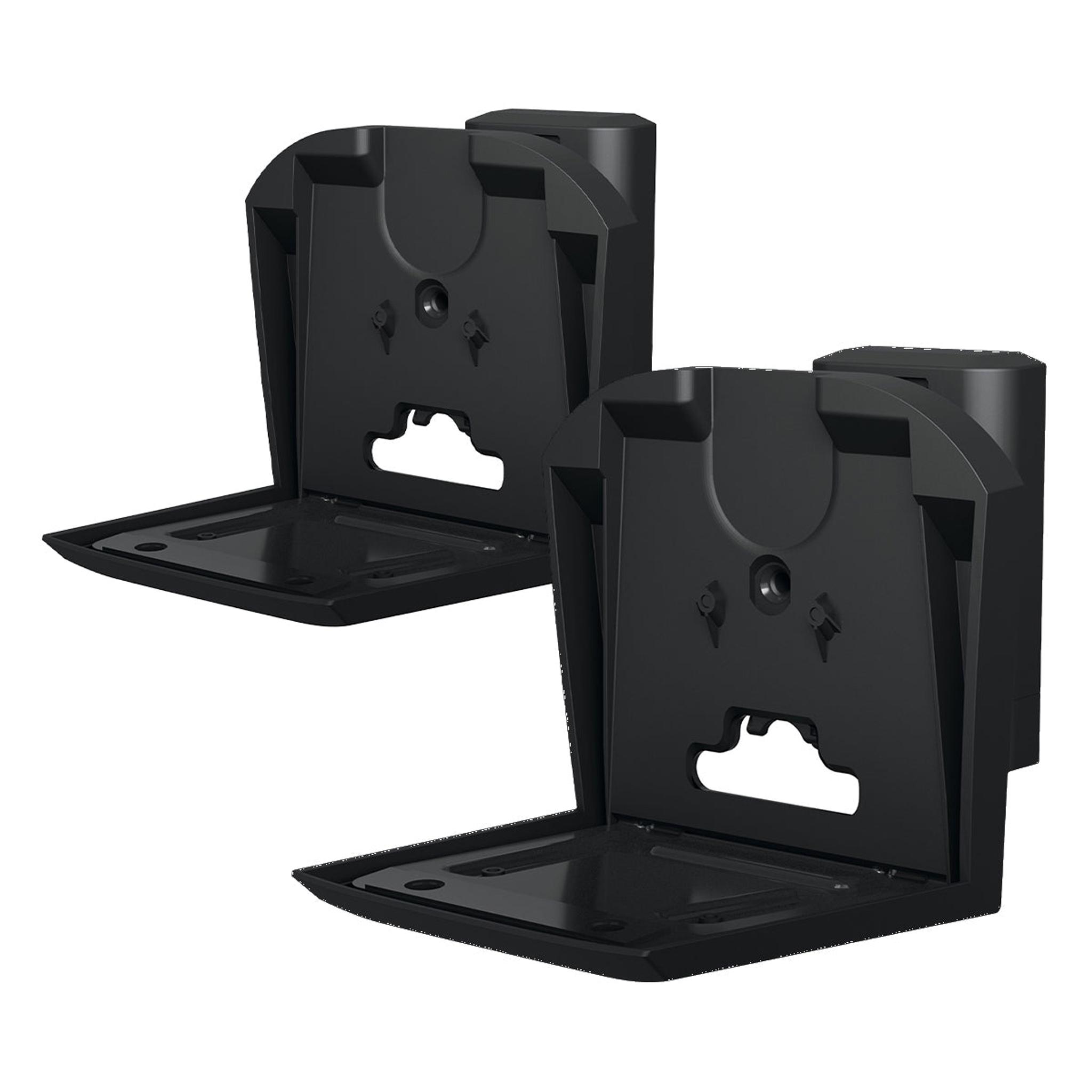 Sanus Adjustable Speaker Wall Mounts for Sonos Era 300 - Pair (Black) - Image 1