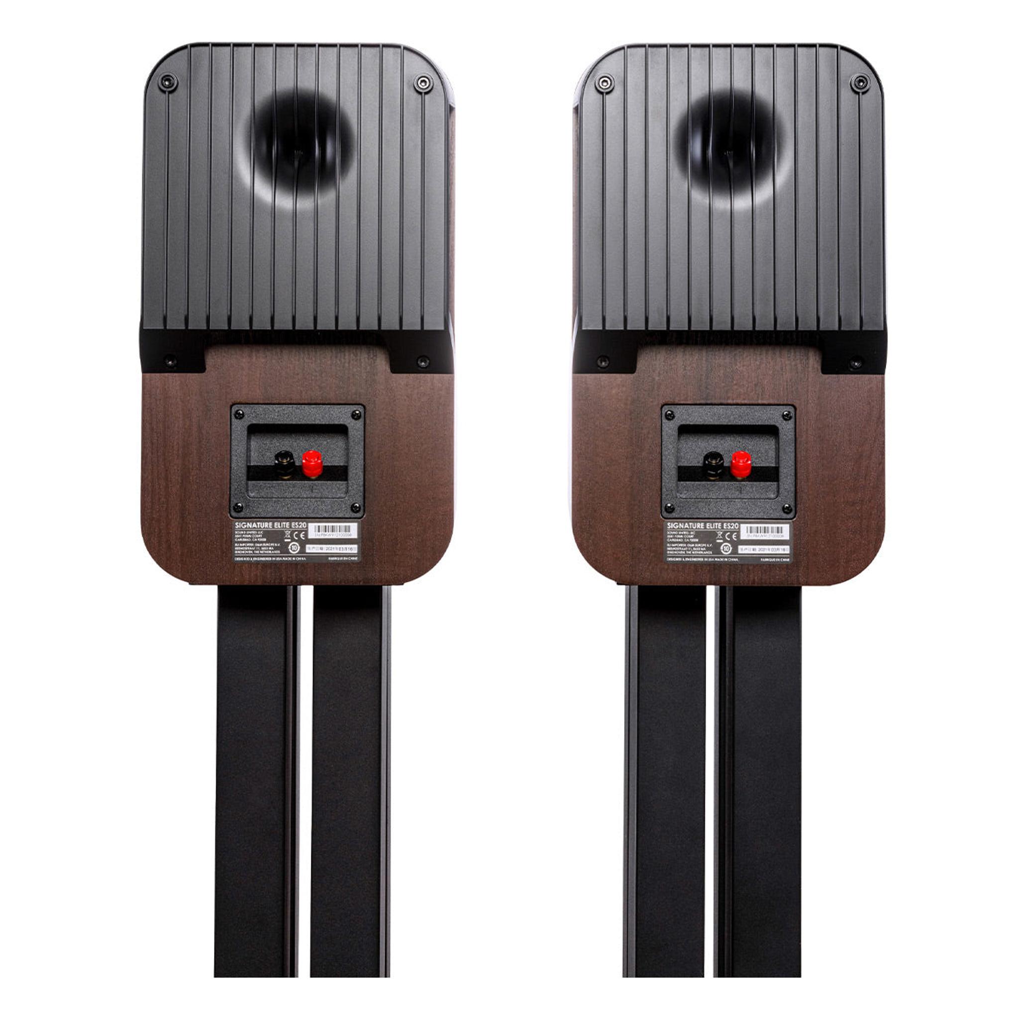 Polk Audio Signature Elite ES20 Bookshelf Speakers - Pair (Walnut) thumbnail 8