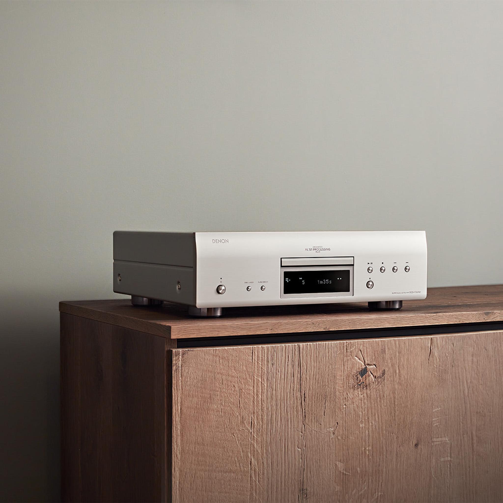 Denon DCD-1700NE CD/SACD Player with Advanced AL32 Processing Plus (Silver) thumbnail 8