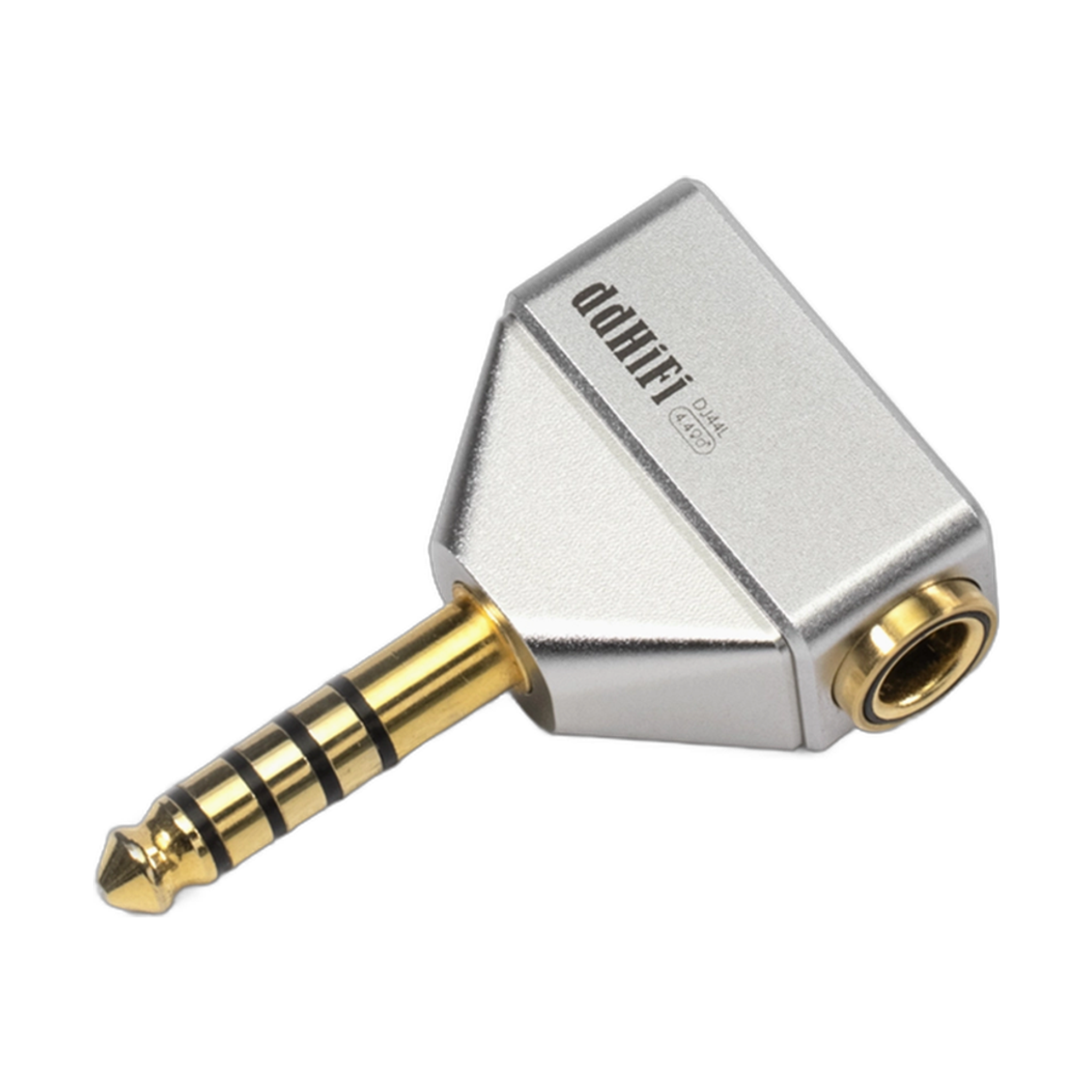 ddHiFi DJ44L L-Shaped Adapter | 4.4mm F to 4.4mm M