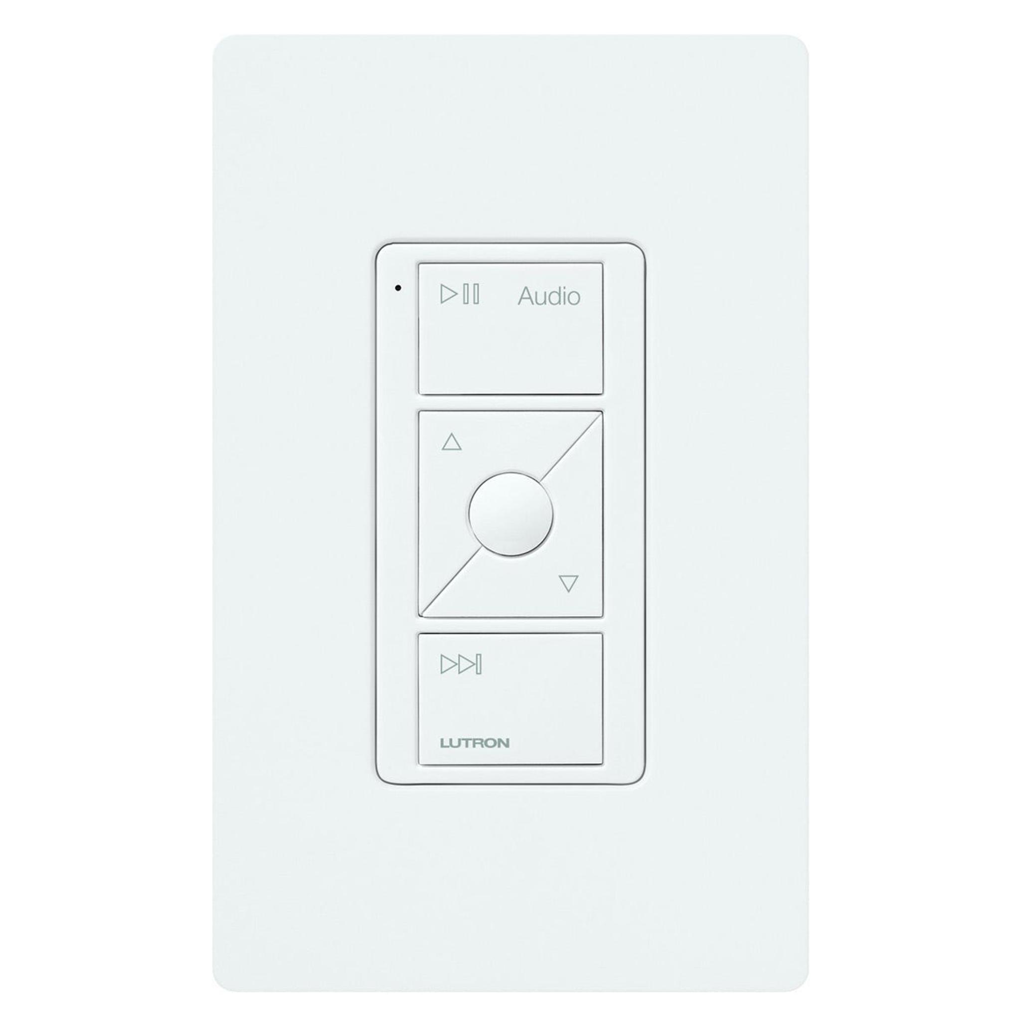 Lutron Caseta Wireless Pico Remote Control for Audio (White) thumbnail 3