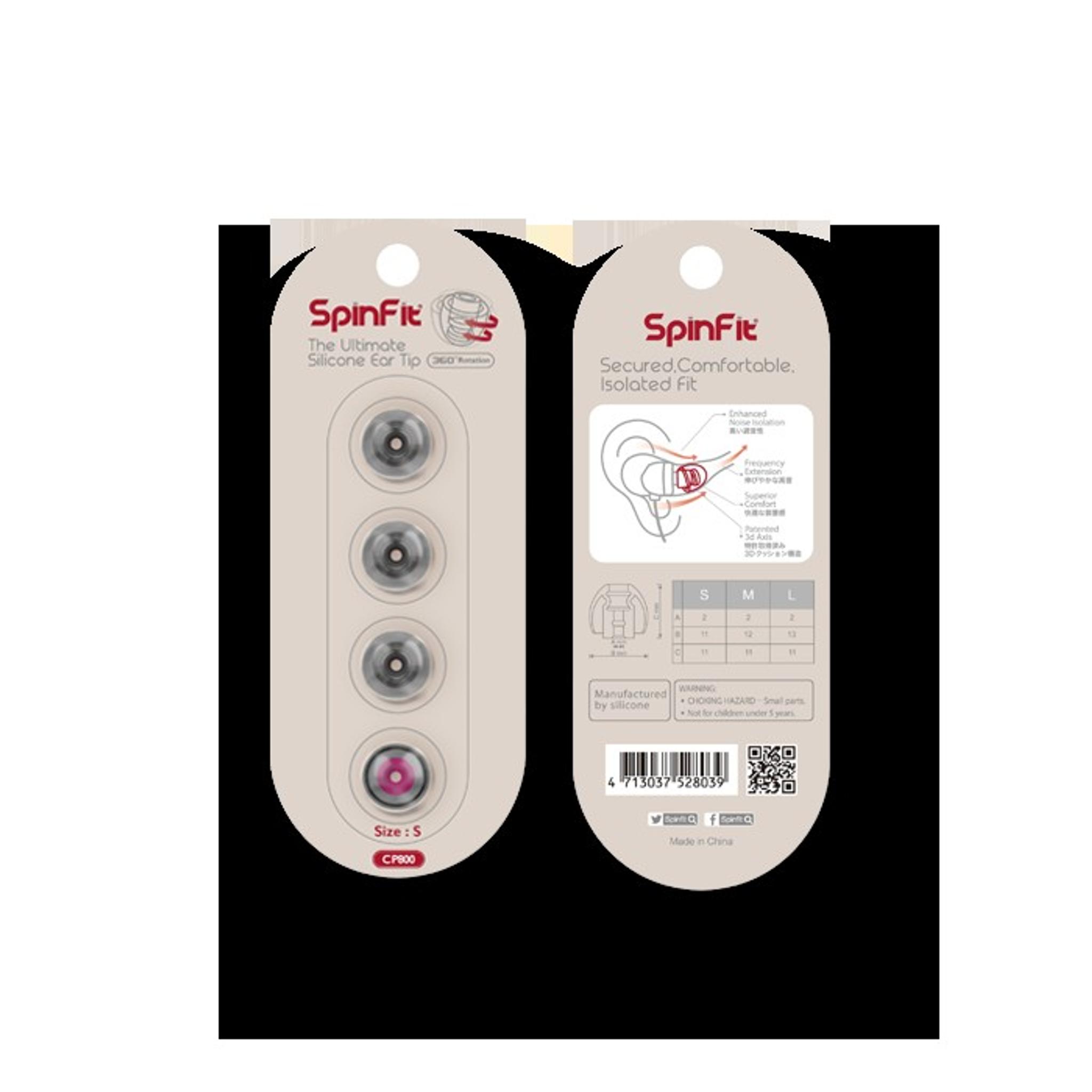 SpinFit CP800 | Premium Eartips (2 Pairs) thumbnail 2