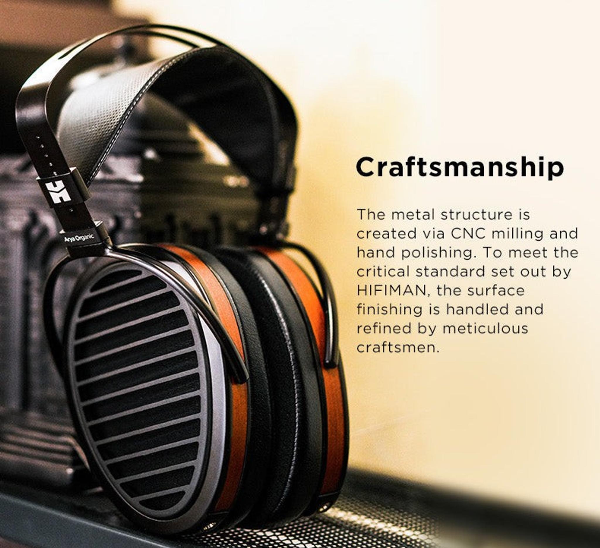 HIFIMAN Arya Organic Planar Magnetic Headphones thumbnail 7