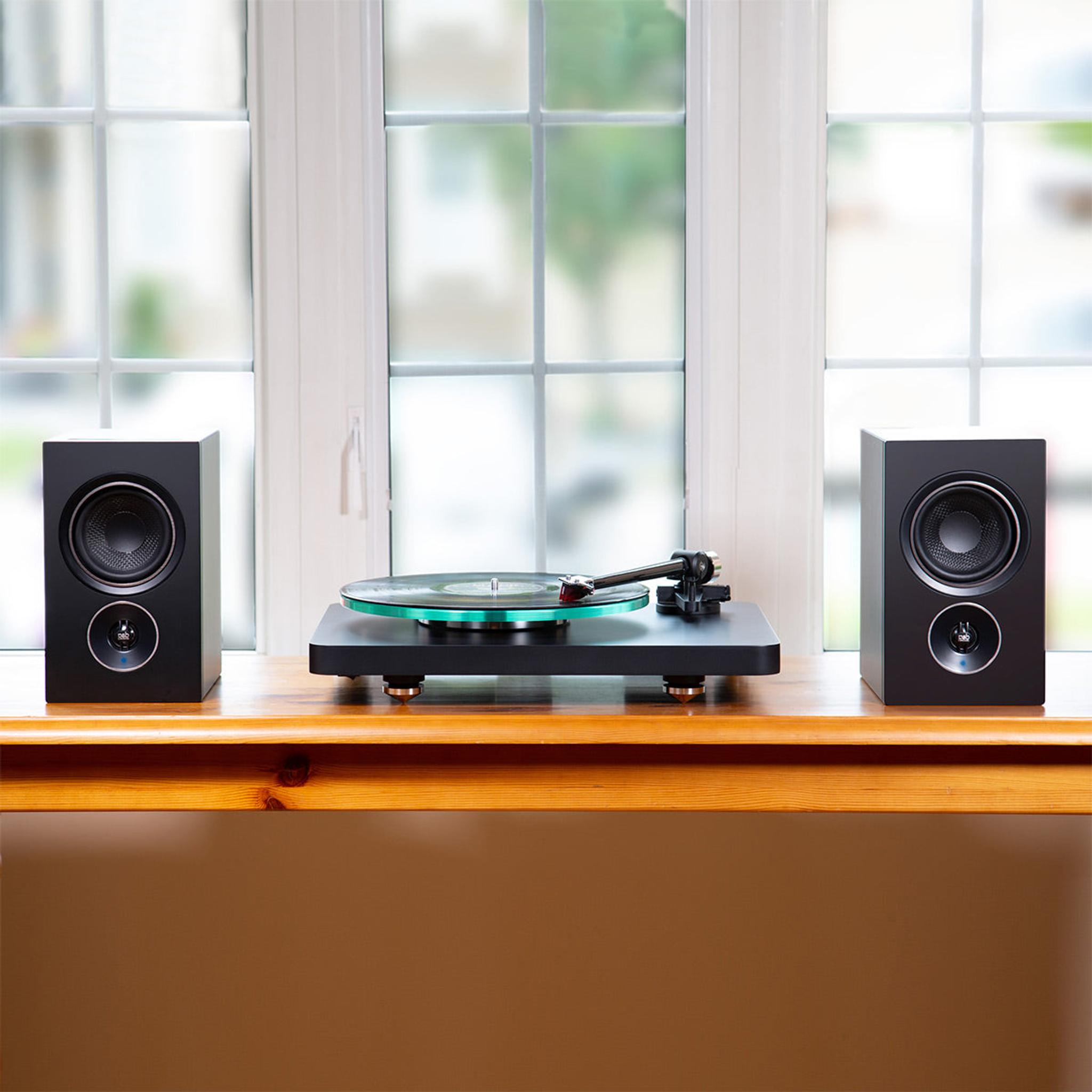 PSB Alpha iQ Powered Streaming Speakers - Pair (Black) thumbnail 3