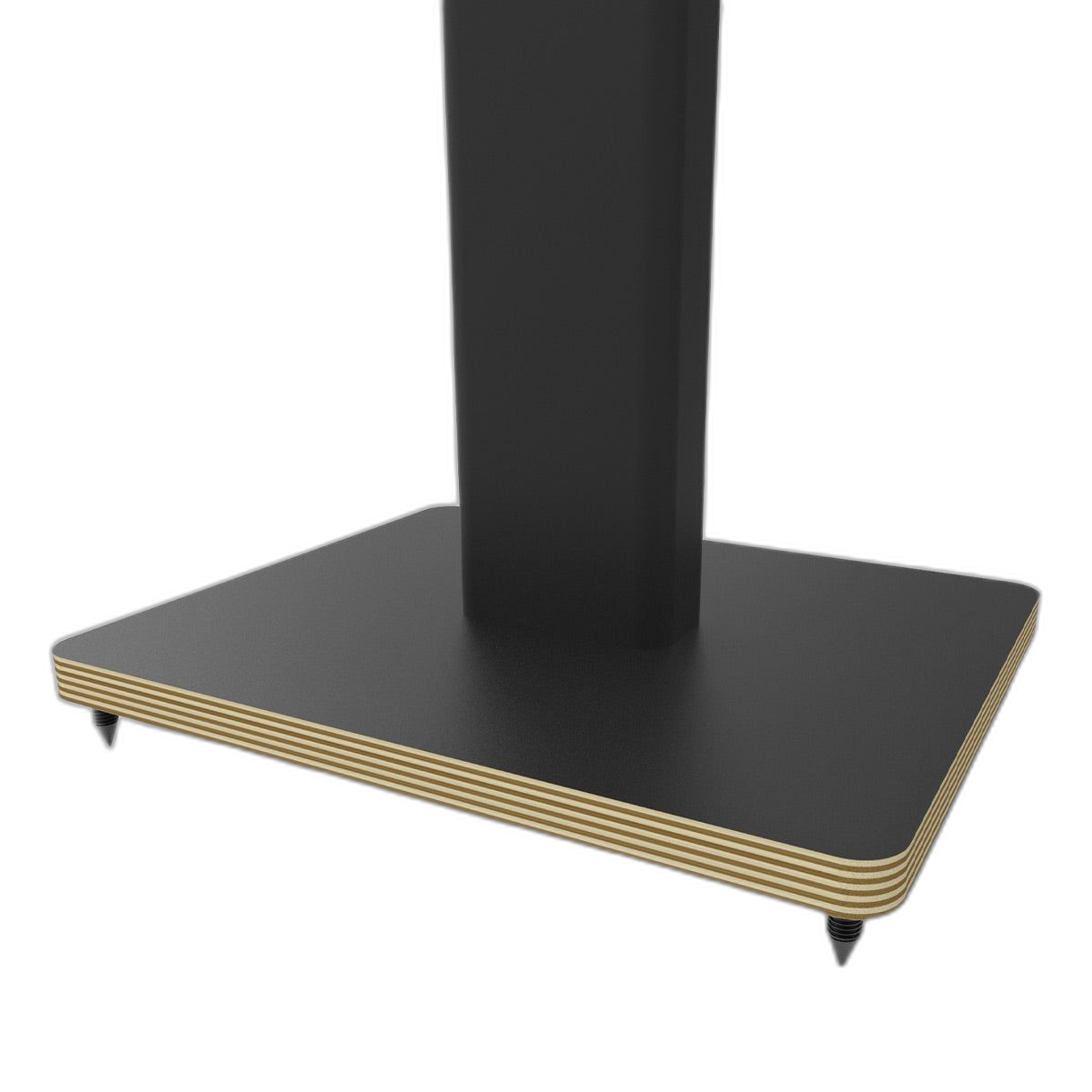 Kanto ST34P 34" Universal Bookshelf Speaker Floor Stand with Plywood Base- Black (Pair) thumbnail 11