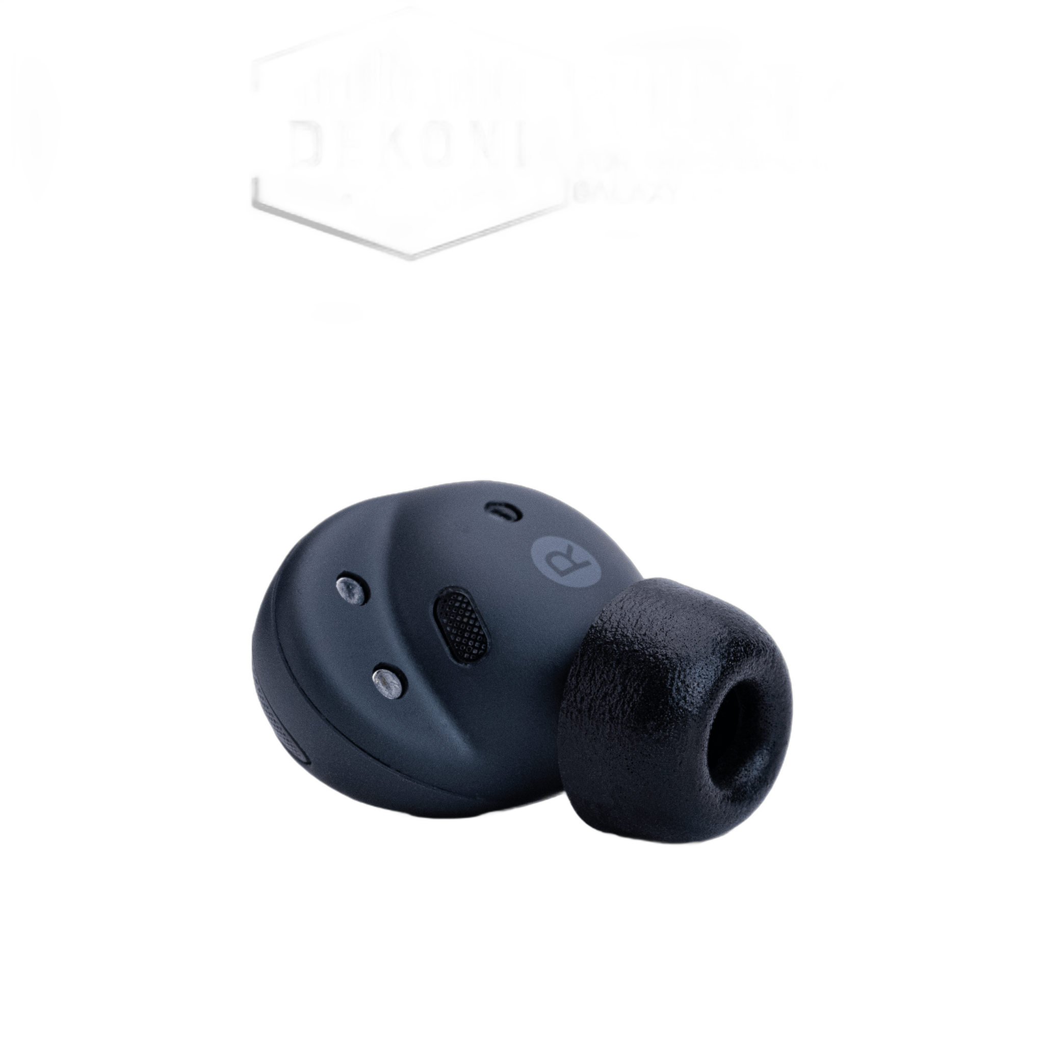 Memory Foam Isolation Earphone Tips Black - Samsung Galaxy Buds2 Pro - Image 1