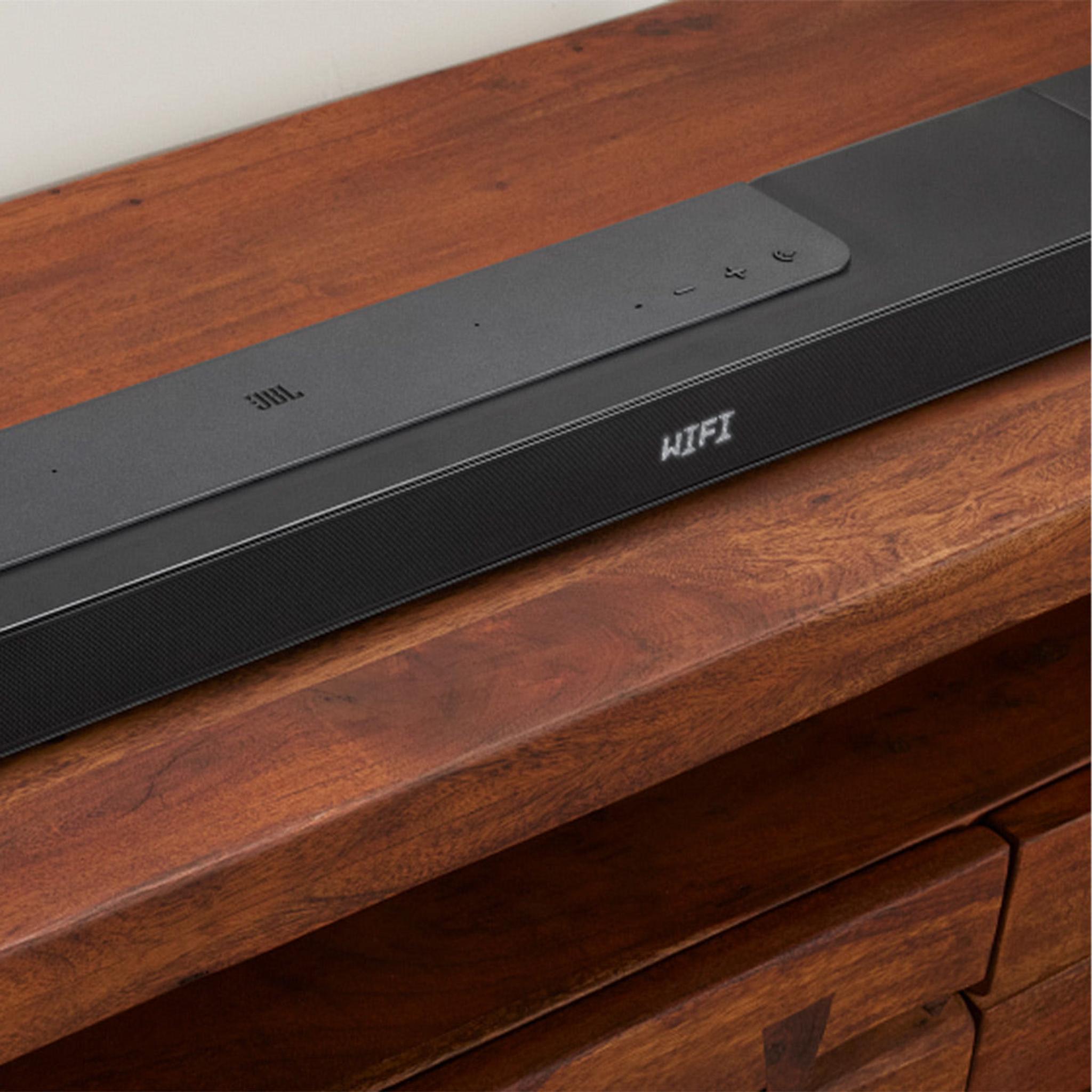 JBL BAR 700 5.1 Soundbar Bundle with 10 in. Wireless Subwoofer Detachable Rear Speakers and AudioQuest Sky 3m HDMI Cable thumbnail 17