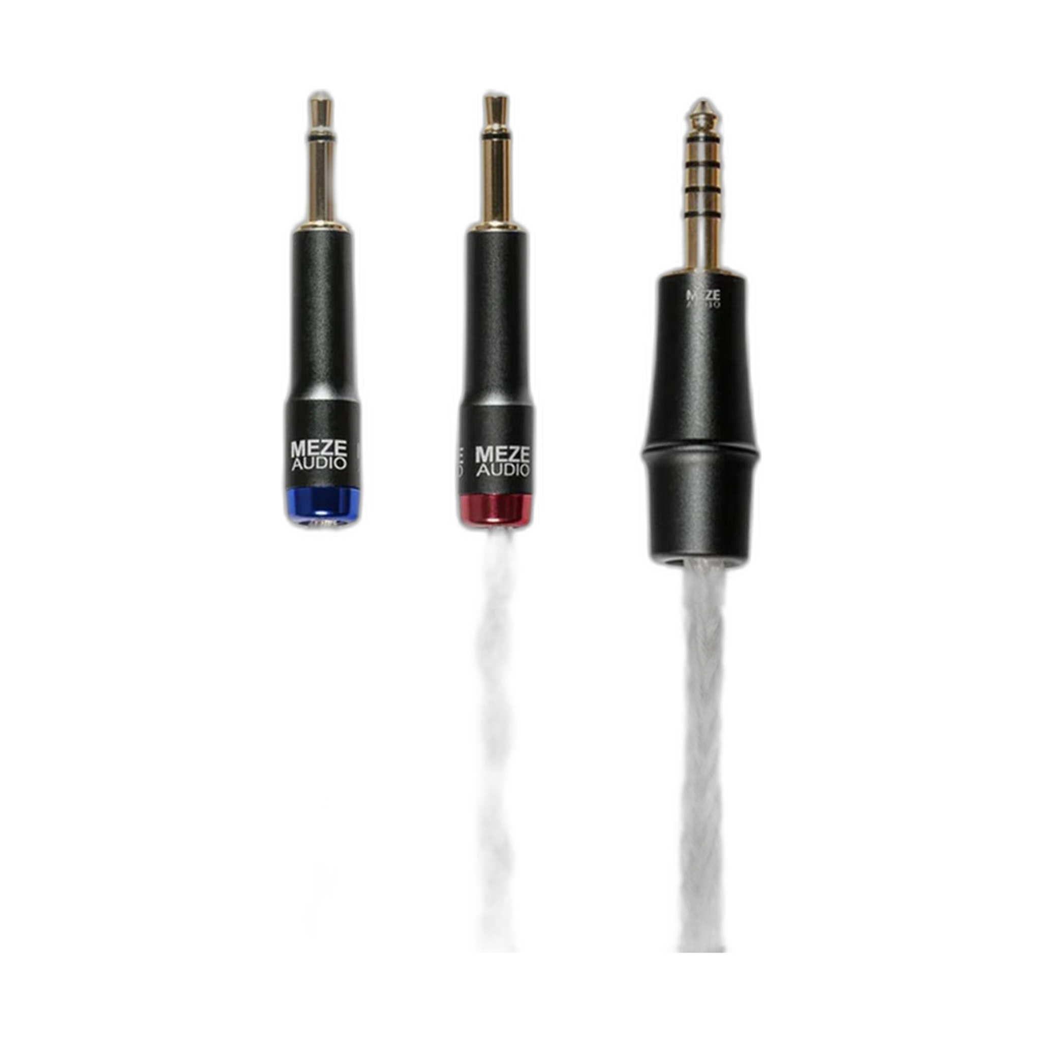 Meze Audio Mono 3.5mm to 4.4mm Balanced Silver-Plated Cable - 4.2 ft.