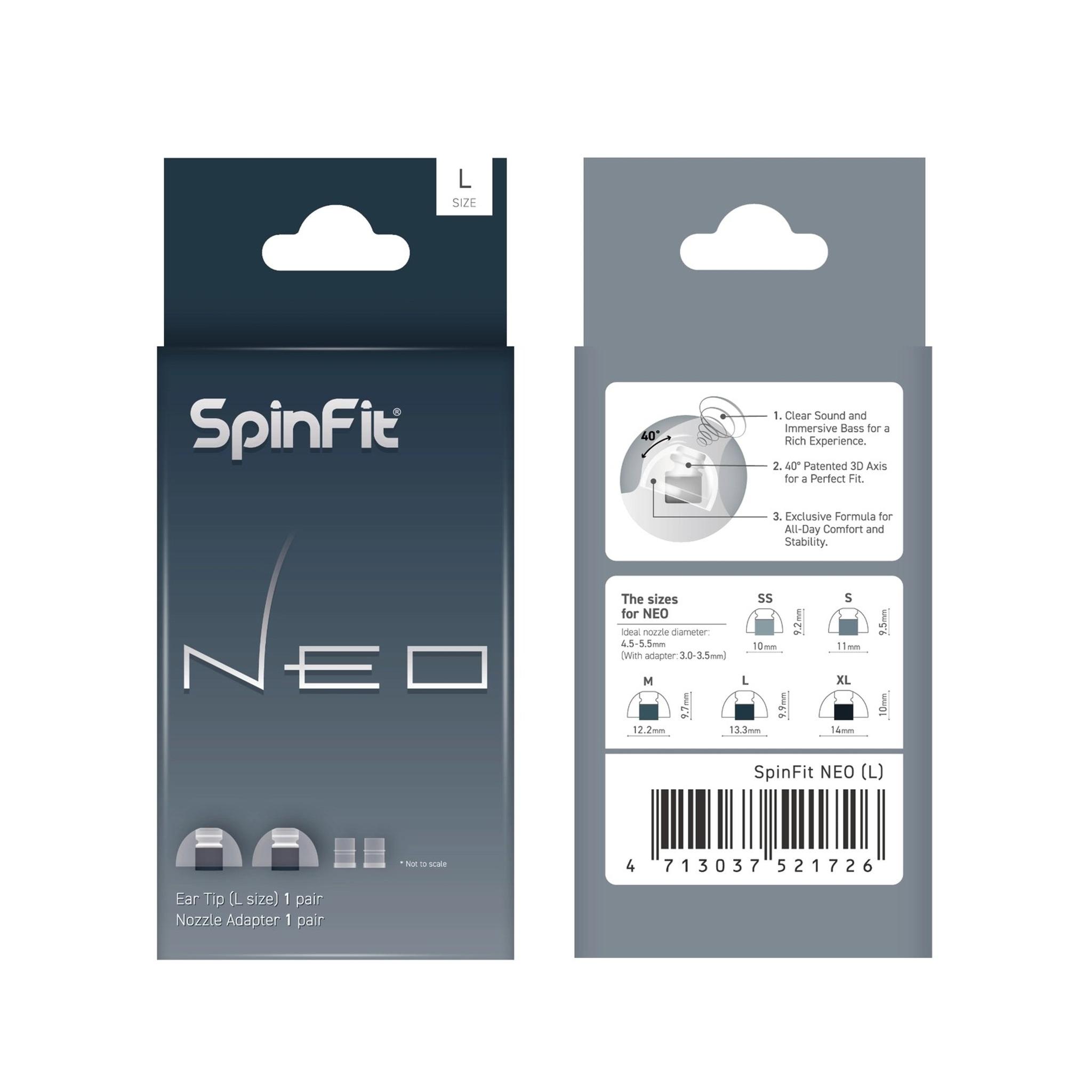 SpinFit NEO | Premium Silicone Eartips thumbnail 4