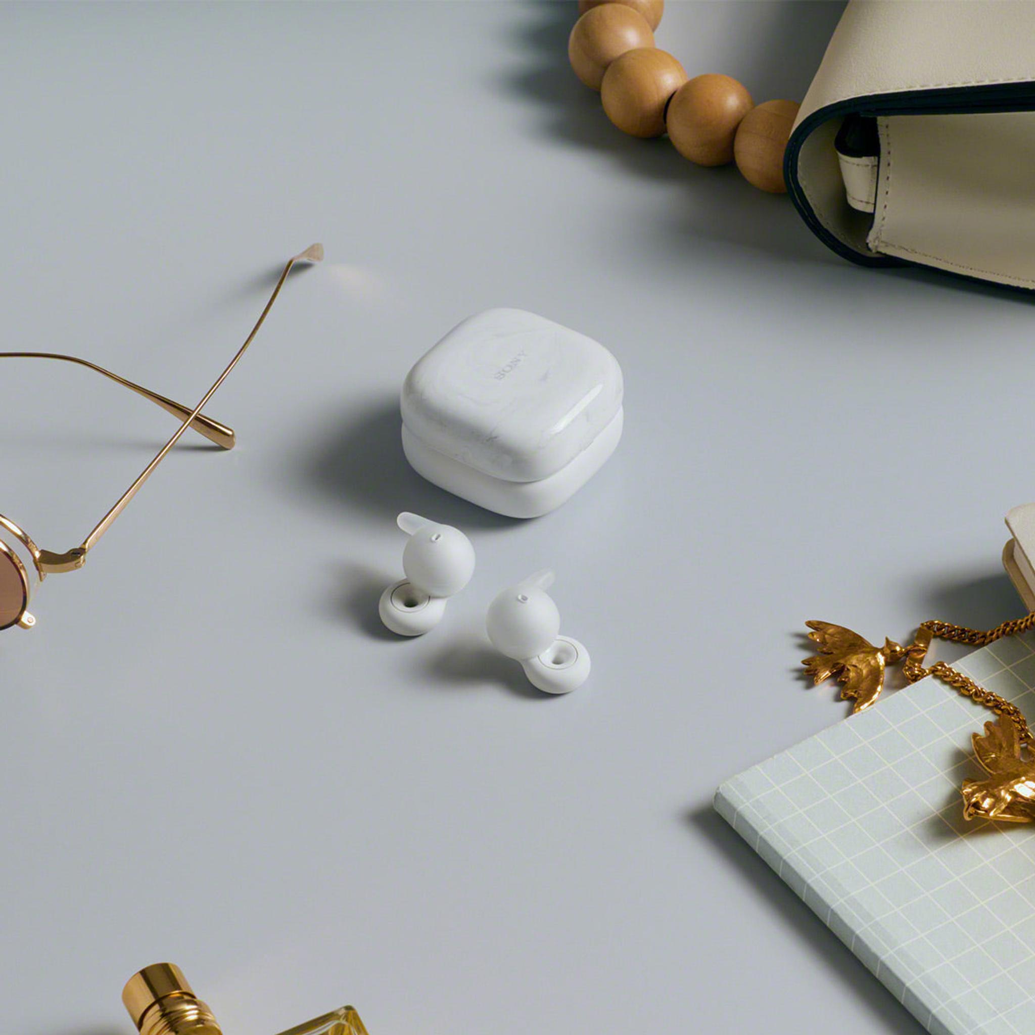Sony WFL910 Linkbuds Truly Wireless Earbuds (White) thumbnail 7